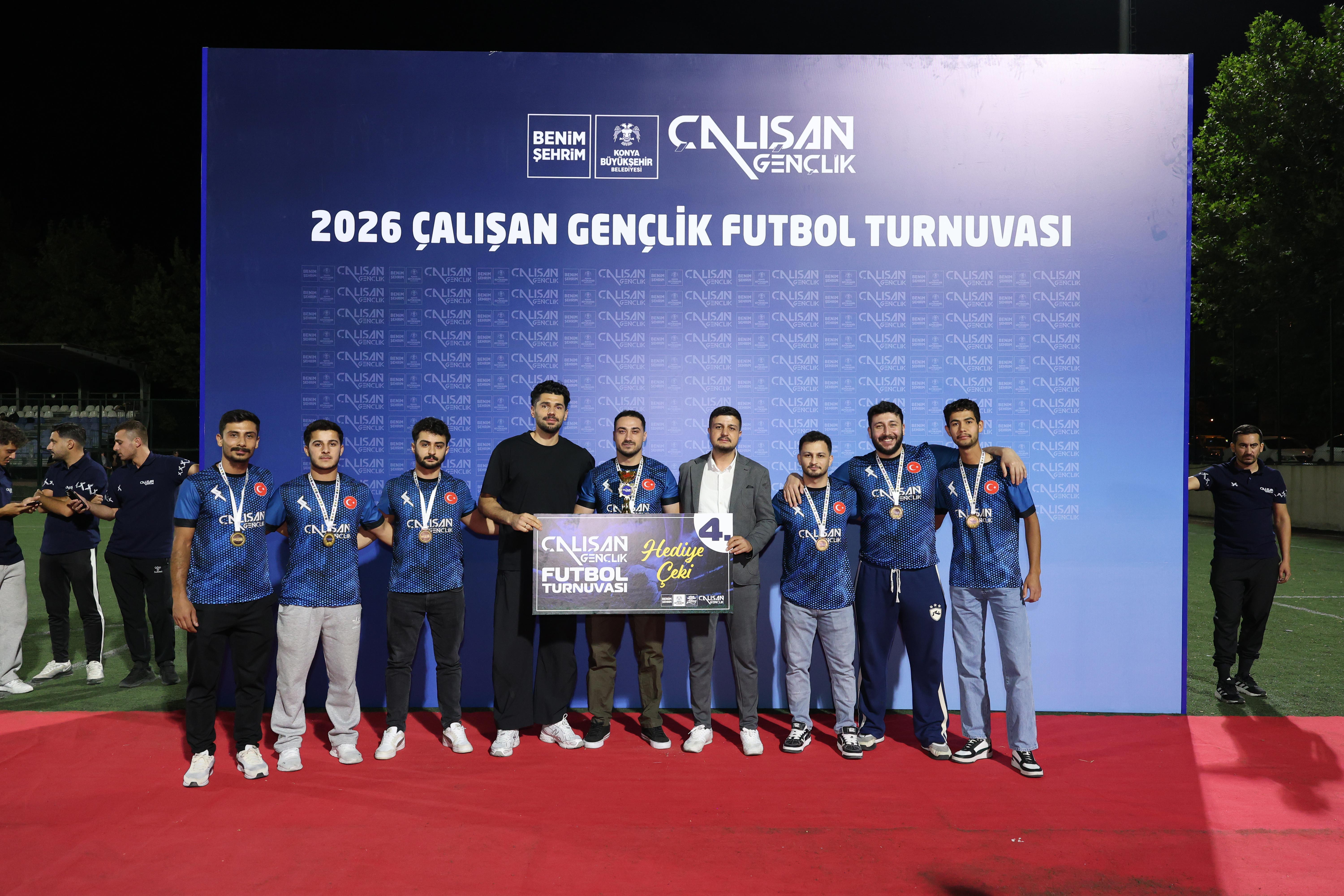 6. ÇALIŞAN GENÇLİK FUTBOL TURNUVASI’NDA REKABET VE DOSTLUK BİR ARADA YAŞANDI