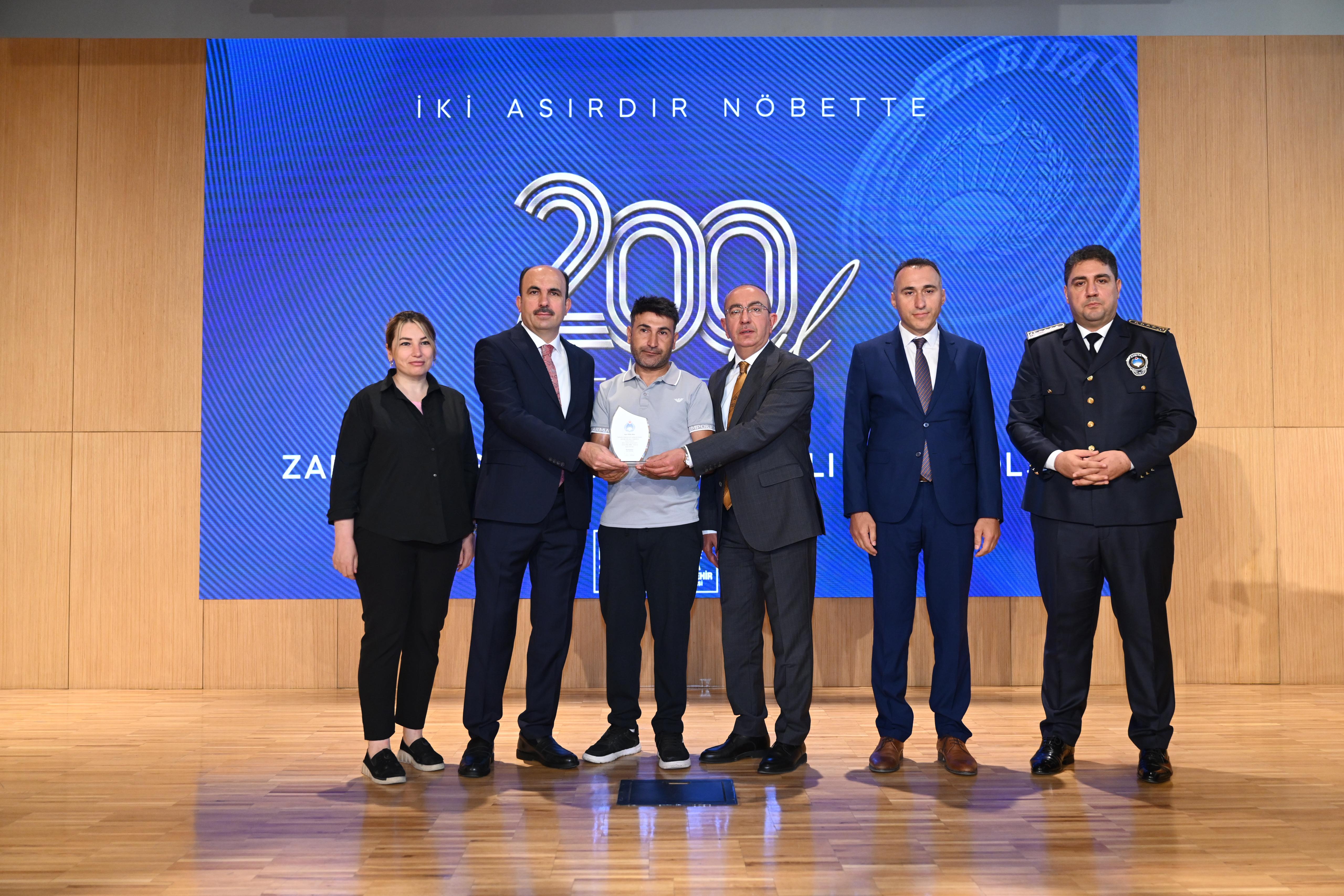 BAŞKANLAR ZABITA TEŞKİLATI’NIN KURULUŞUNUN 200. YILINI KUTLADI
