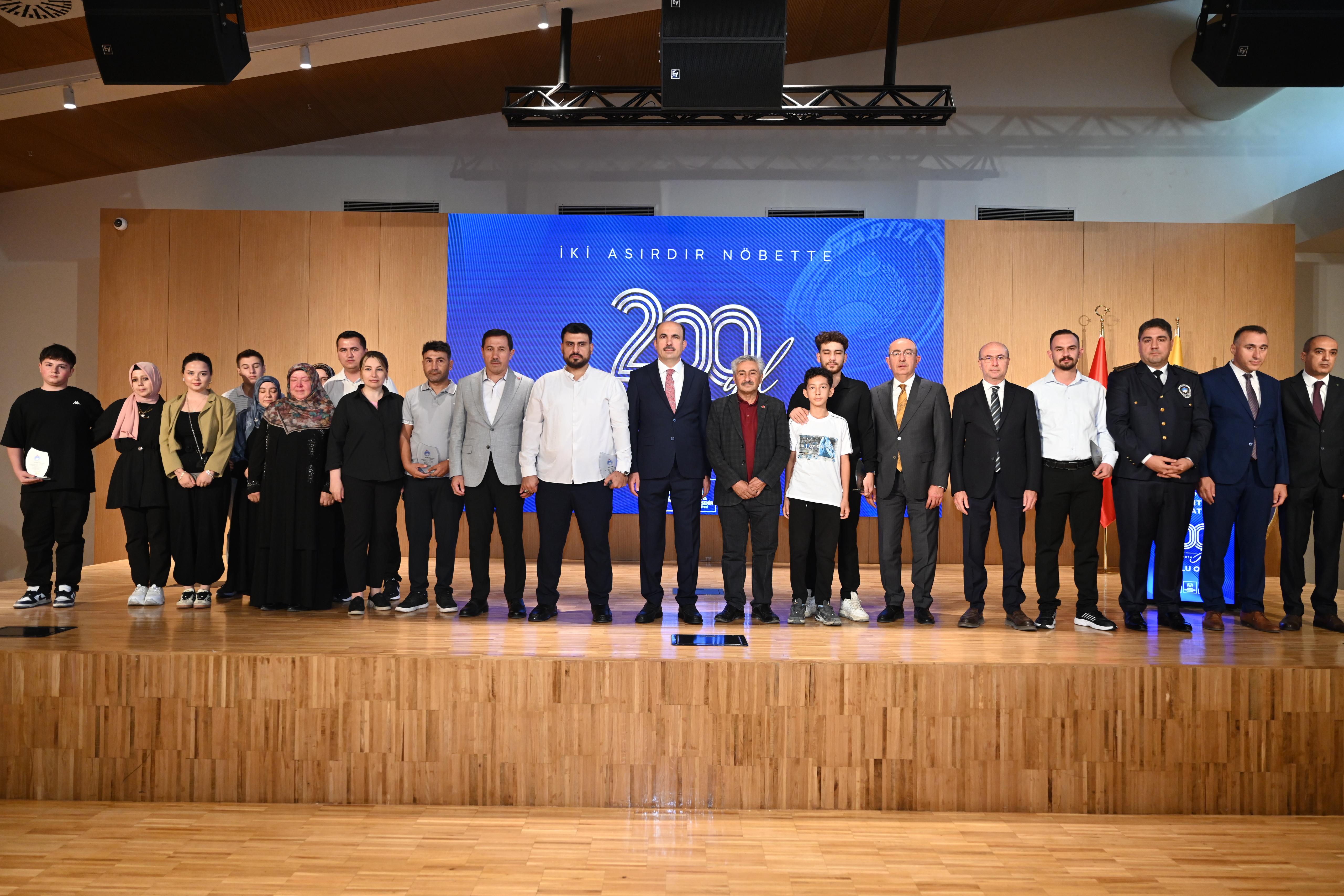 BAŞKANLAR ZABITA TEŞKİLATI’NIN KURULUŞUNUN 200. YILINI KUTLADI