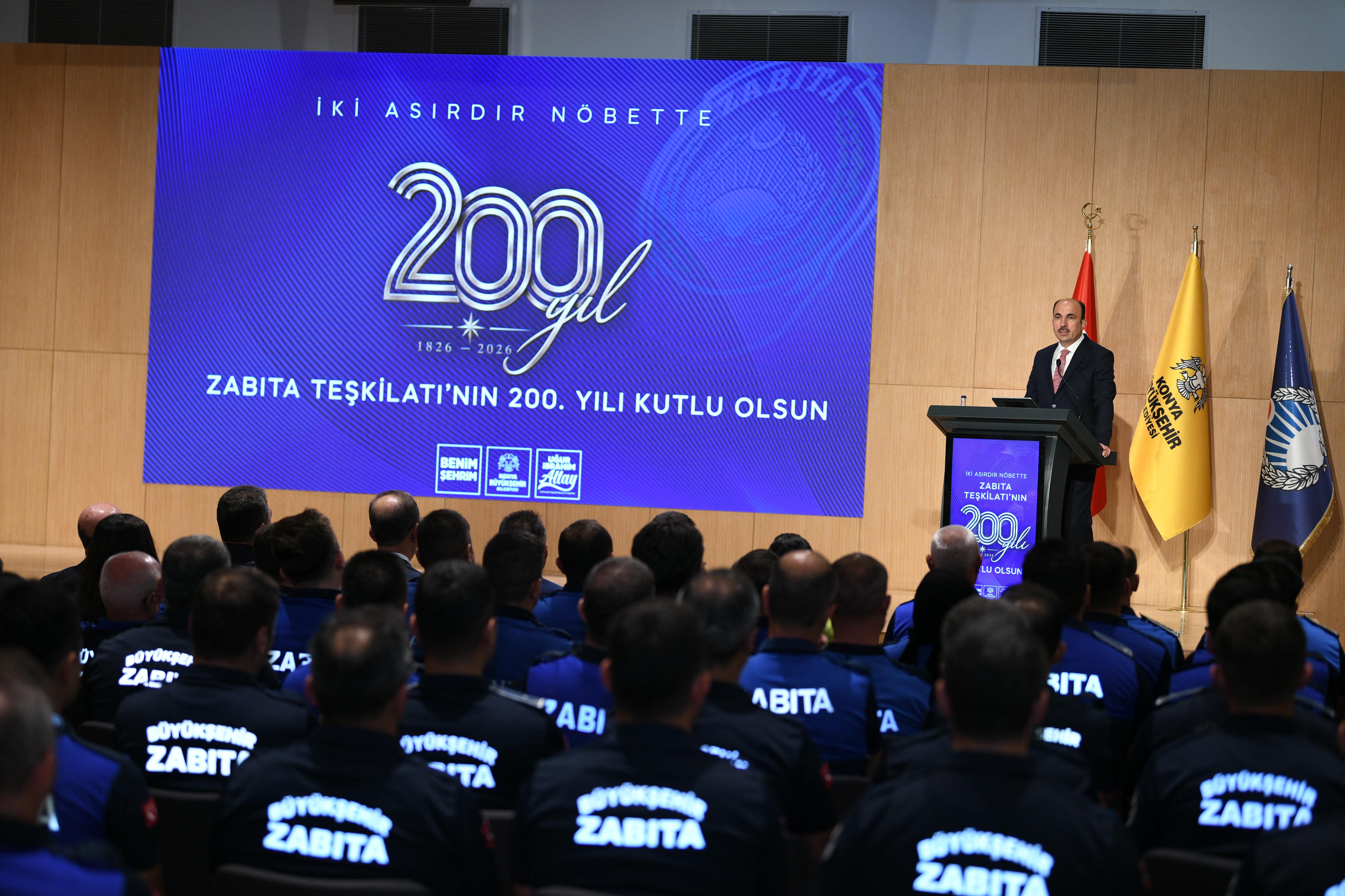 BAŞKANLAR ZABITA TEŞKİLATI’NIN KURULUŞUNUN 200. YILINI KUTLADI