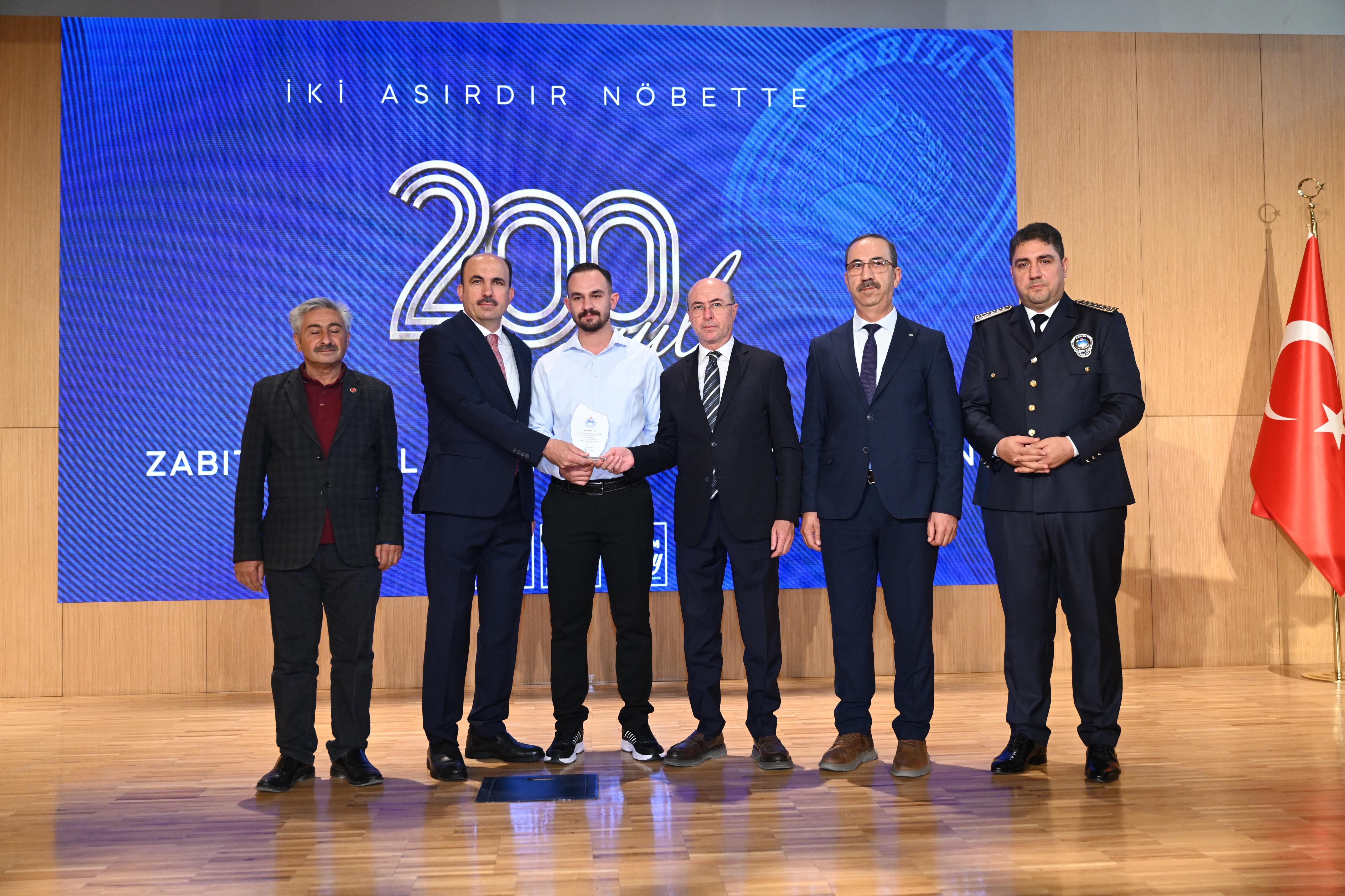 BAŞKANLAR ZABITA TEŞKİLATI’NIN KURULUŞUNUN 200. YILINI KUTLADI
