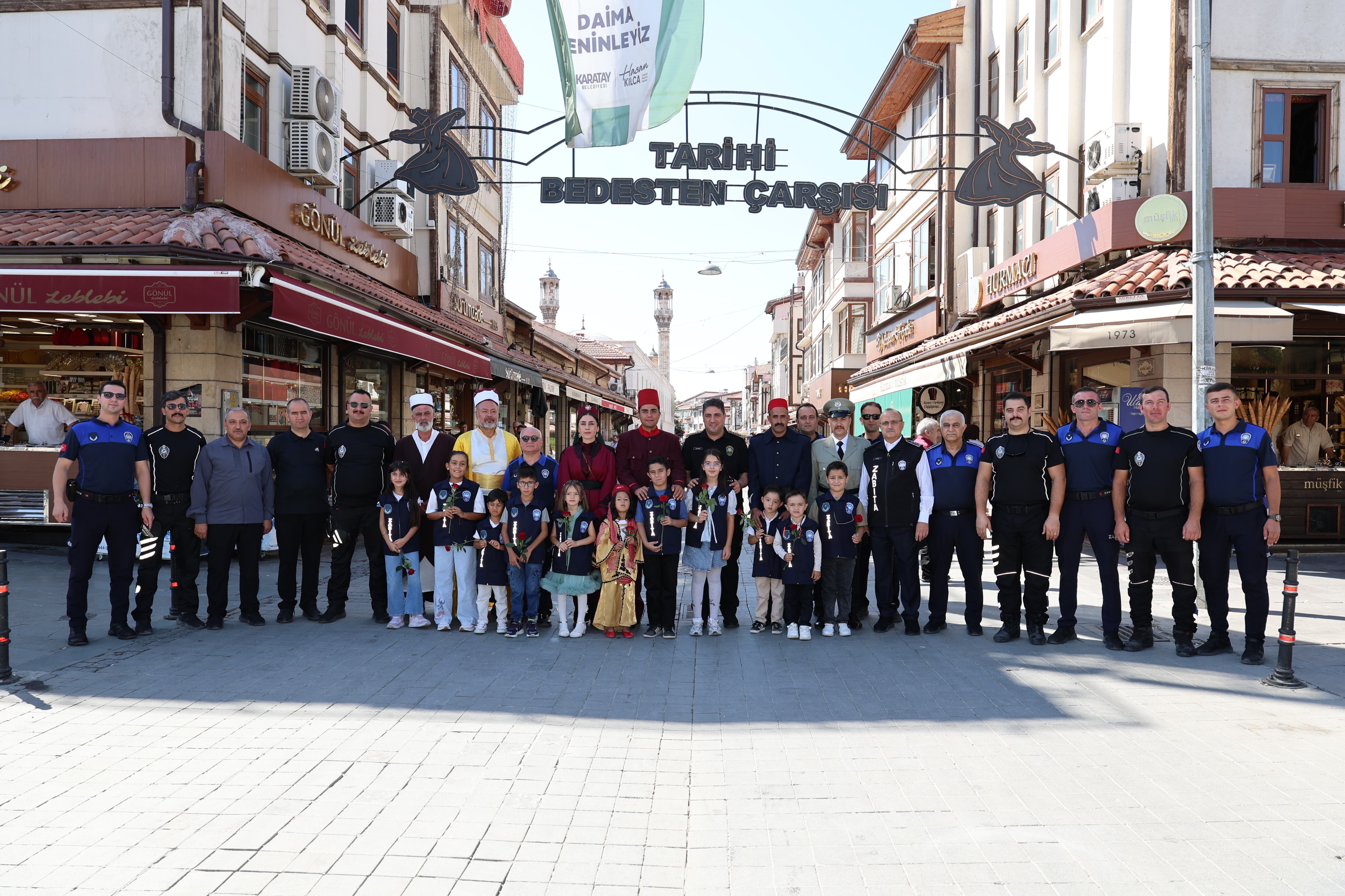 KONYA BÜYÜKŞEHİR ZABITASI’NDAN ESNAFA ZABITA HAFTASI’NDA ANLAMLI ZİYARET