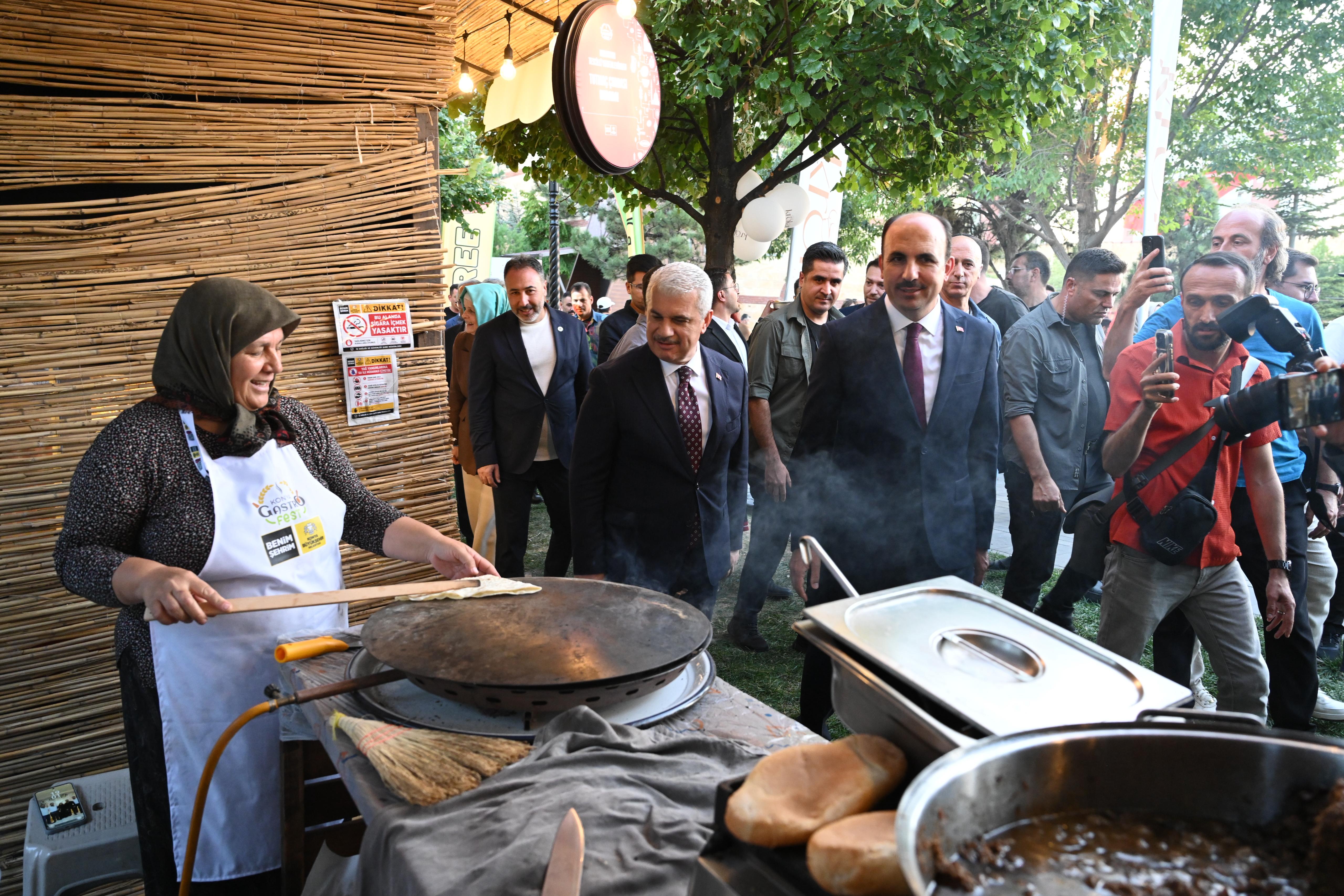 4. KONYA GASTROFEST HEYECANI BAŞLADI