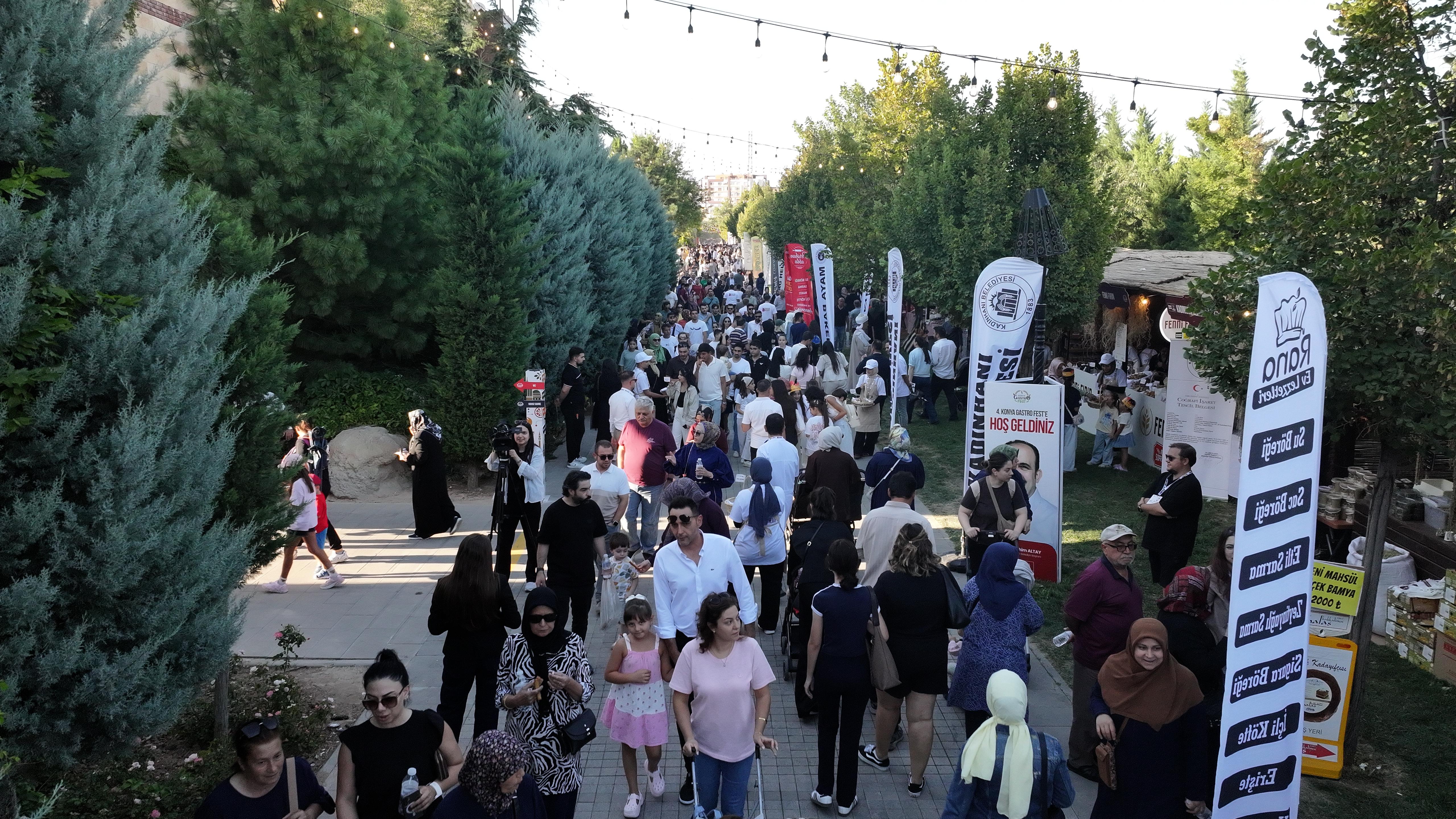 4. KONYA GASTROFEST HEYECANI BAŞLADI