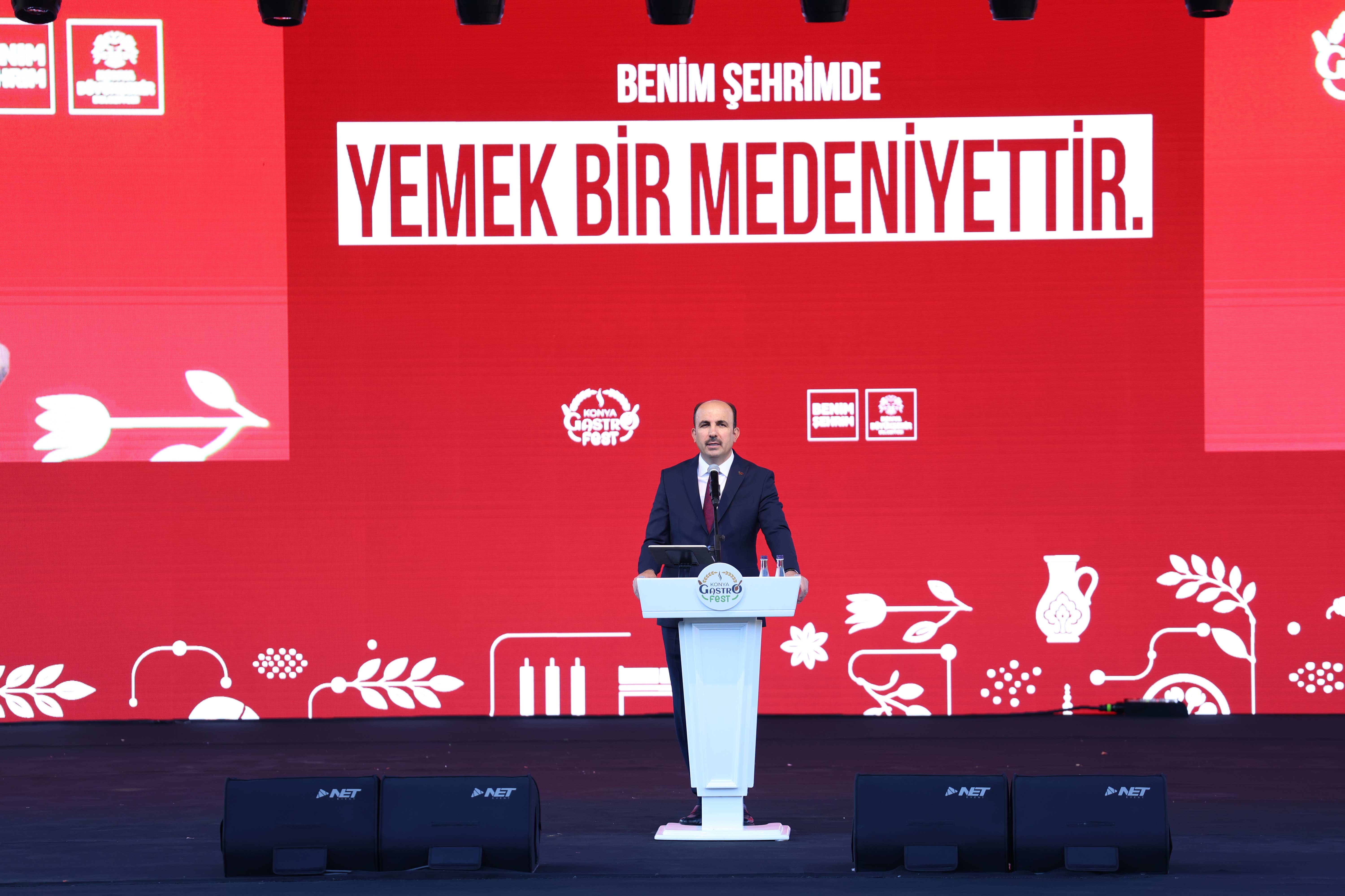 4. KONYA GASTROFEST HEYECANI BAŞLADI