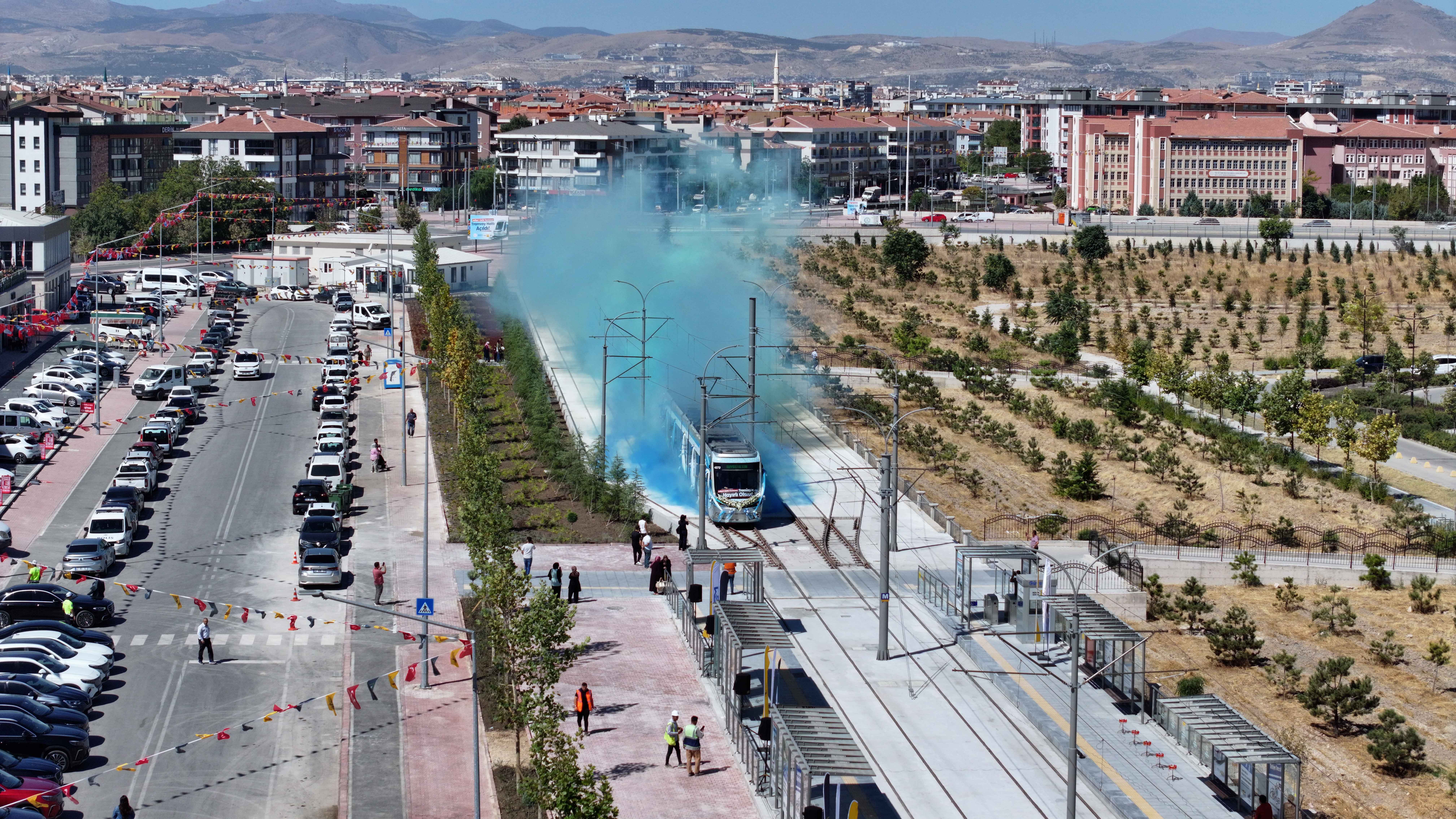 KONYA’NIN RAYLI SİSTEM AĞINI GÜÇLENDİRECEK ADLİYE-ŞEHİR HASTANESİ HATTI AÇILDI