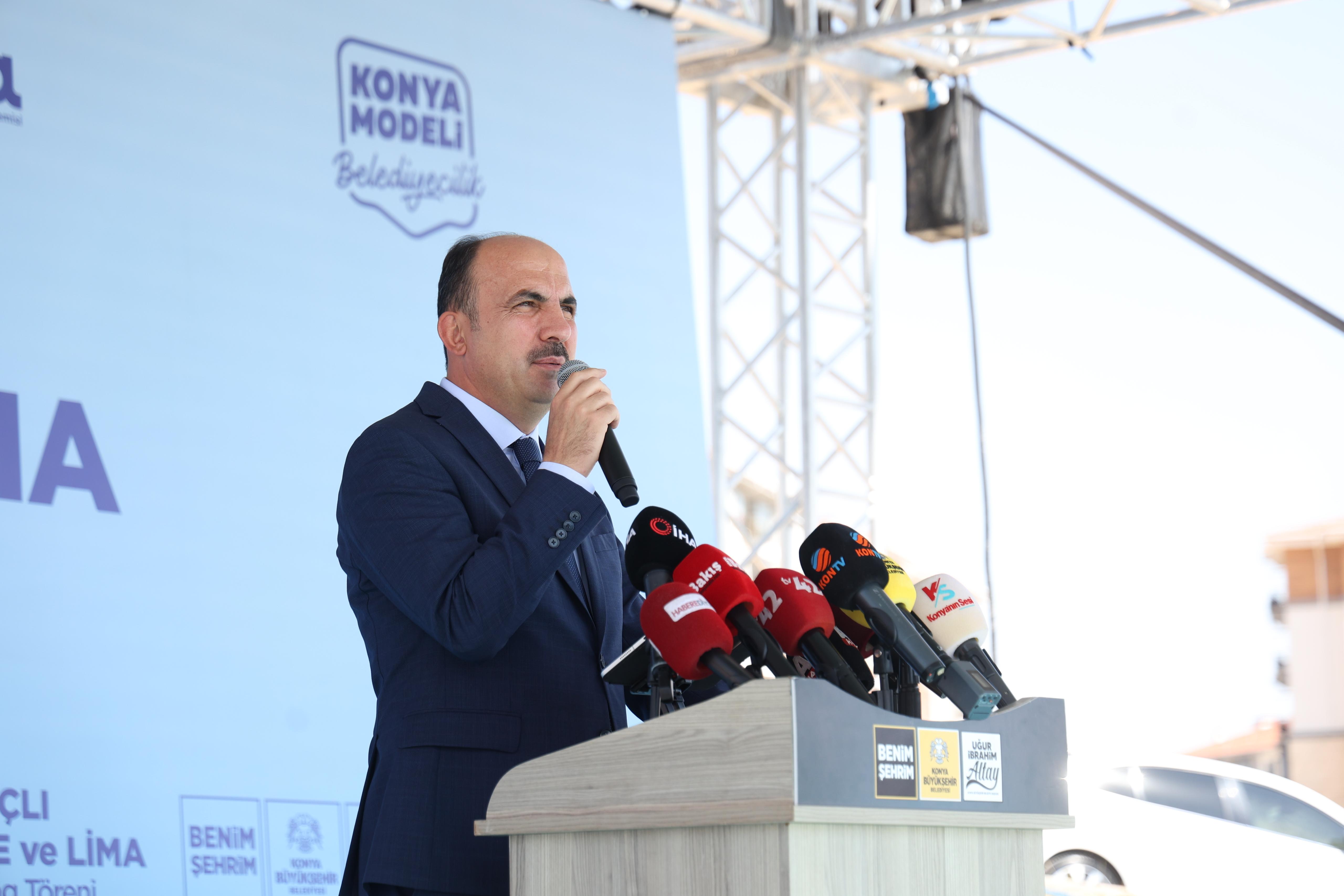KONYA BÜYÜKŞEHİR’İN ARDIÇLI TOKİ’YE 300 MİLYON LİRA BEDELLE KAZANDIRACAĞI GENÇLİK KAMPÜSÜ’NÜN TEMELİ ATILDI