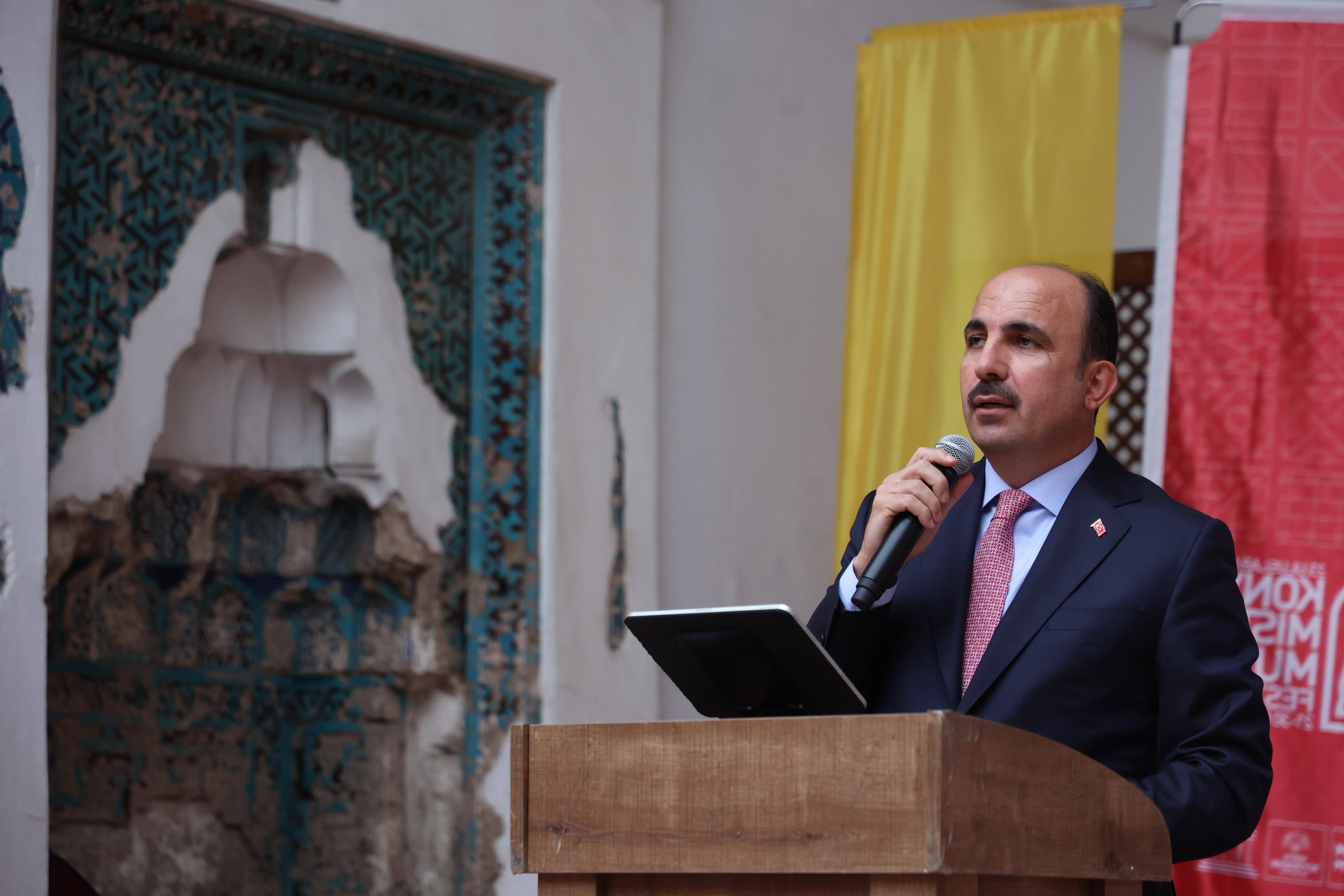 BAŞKAN ALTAY: “MİSTİK MÜZİK FESTİVALİ’NDE KONYA’DAN YÜKSELECEK UHREVİ EZGİLER KARDEŞLİĞİMİZİN EN GÜÇLÜ SEDASI OLARAK YANKILANACAKTIR”