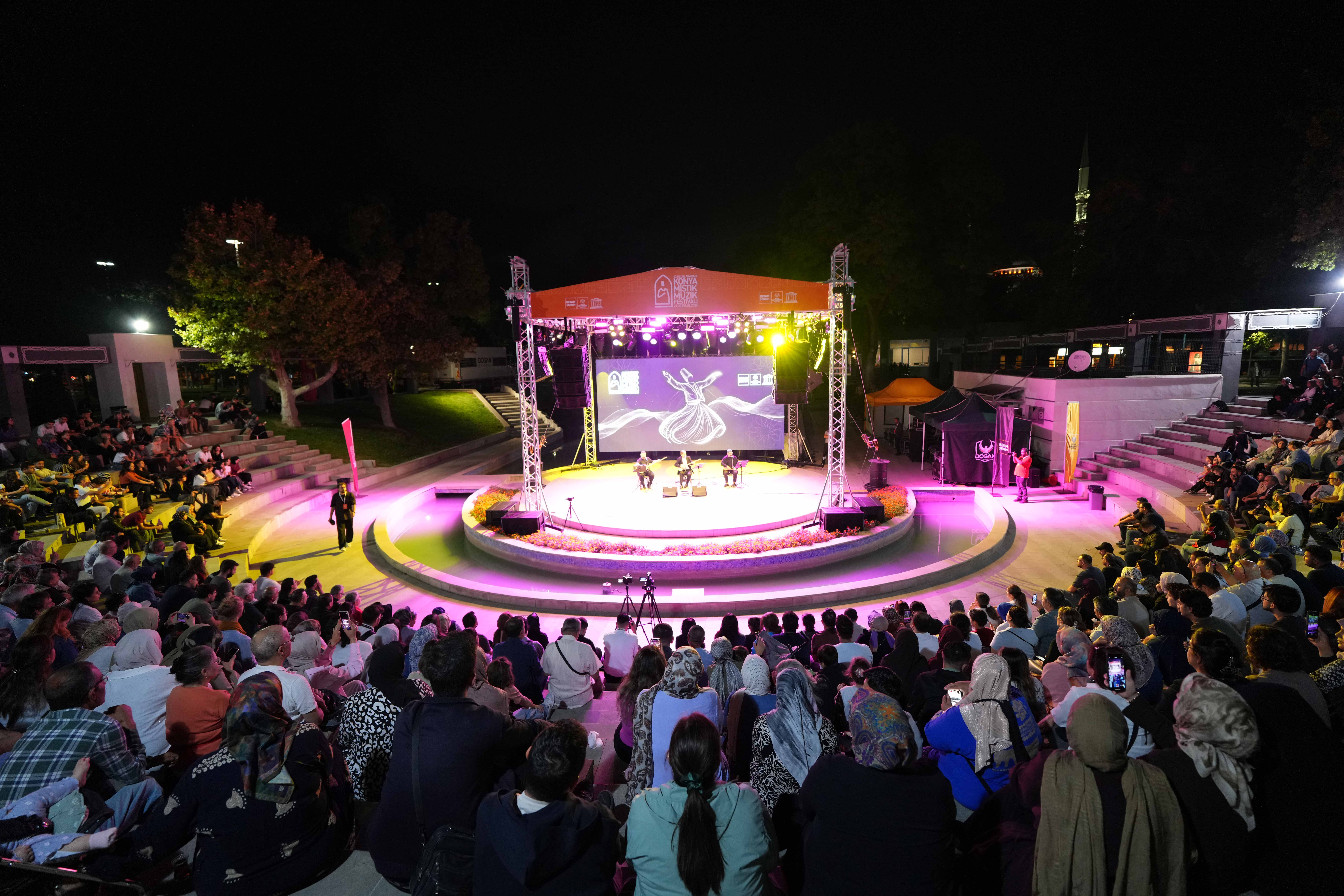 KONYA’DA 23. ULUSLARARASI MİSTİK MÜZİK FESTİVALİ COŞKUSU BAŞLADI
