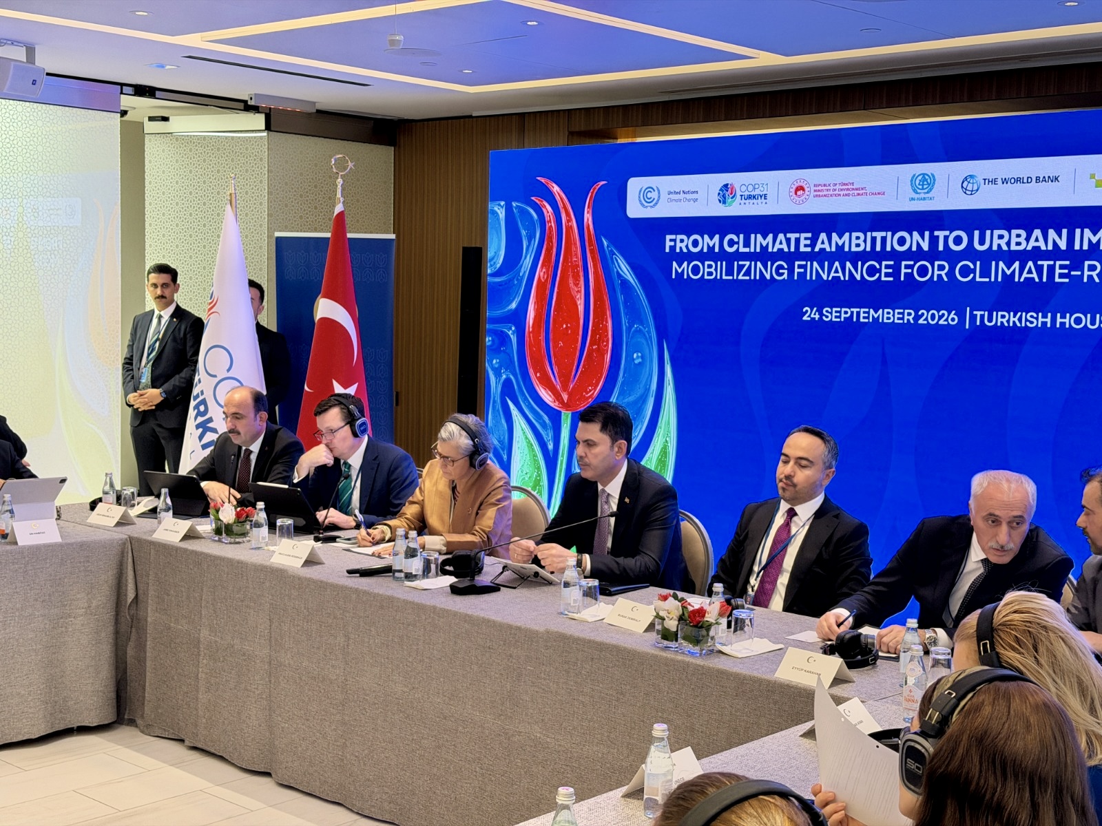 COP31 ÖZEL ELÇİSİ BAŞKAN ALTAY, NEW YORK’TA BAKAN KURUM BAŞKANLIĞINDA DÜZENLENEN SURFF TOPLANTISINA KATILDI