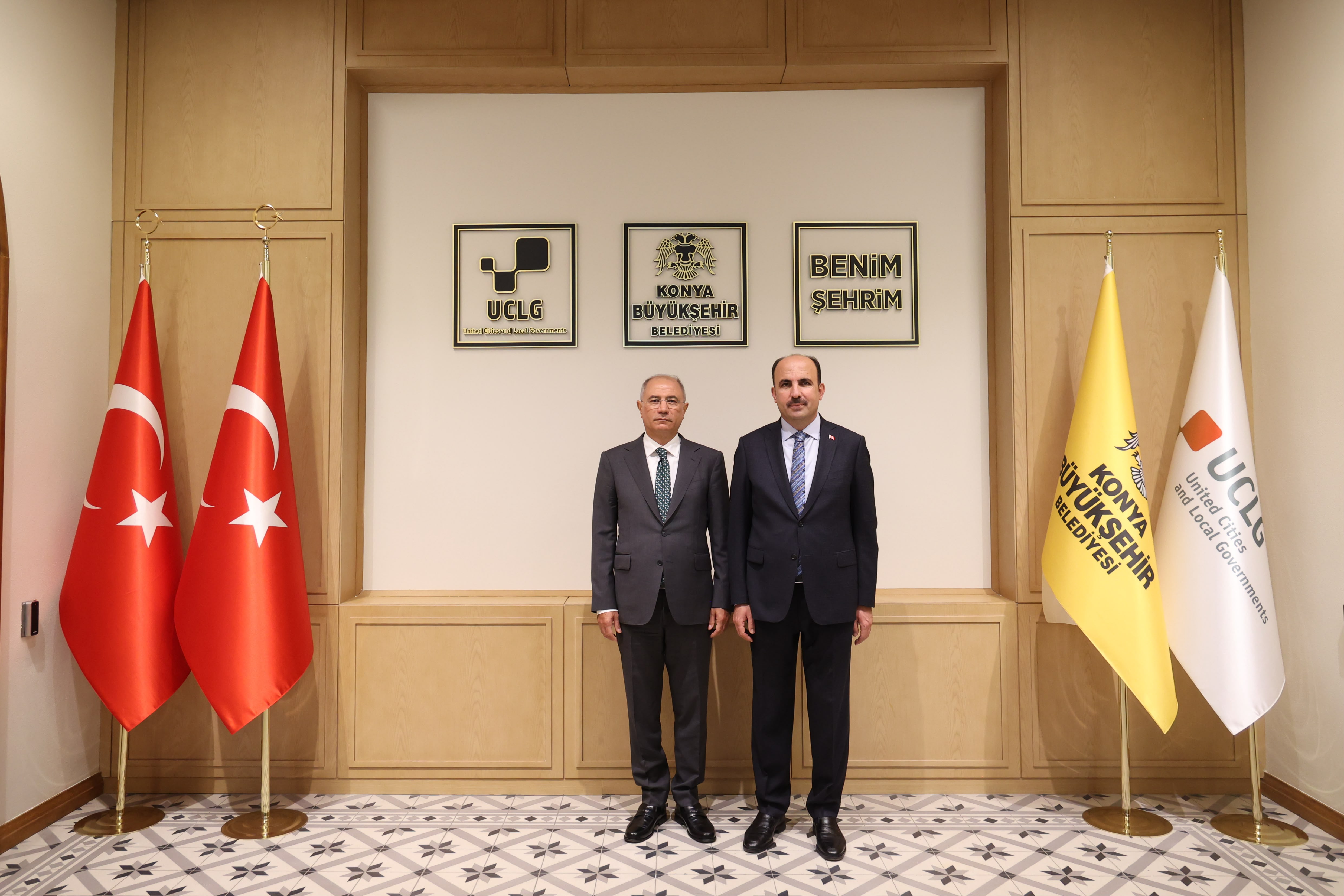 AK PARTİ GENEL BAŞKAN VEKİLİ EFKAN ÂLÂ, BAŞKAN ALTAY’I ZİYARET ETTİ