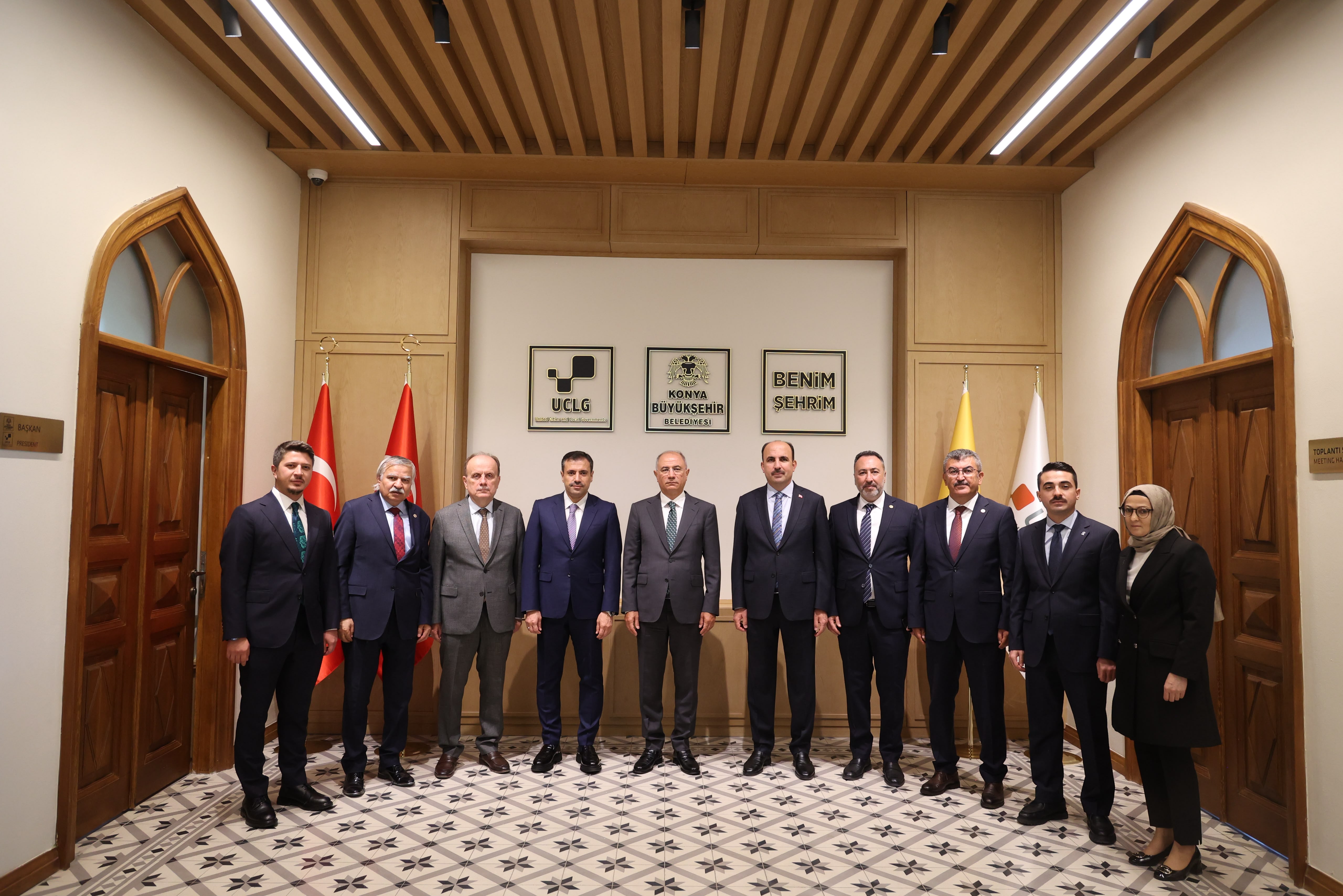 AK PARTİ GENEL BAŞKAN VEKİLİ EFKAN ÂLÂ, BAŞKAN ALTAY’I ZİYARET ETTİ