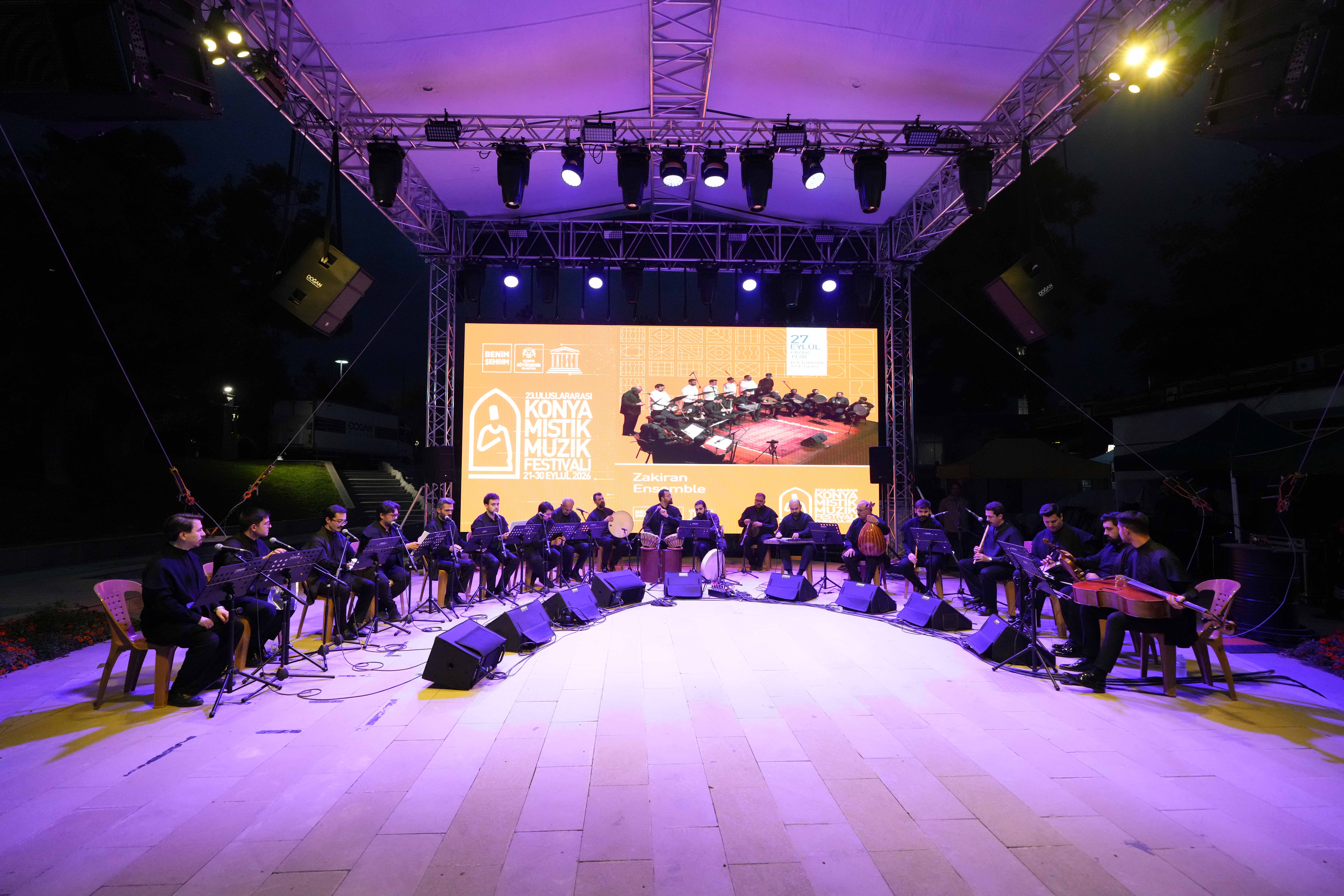 23. KONYA MİSTİK MÜZİK FESTİVALİ, FARKLI KÜLTÜRLERDEN SANATÇILARI KONYALILARLA BULUŞTURMAYA DEVAM EDİYOR