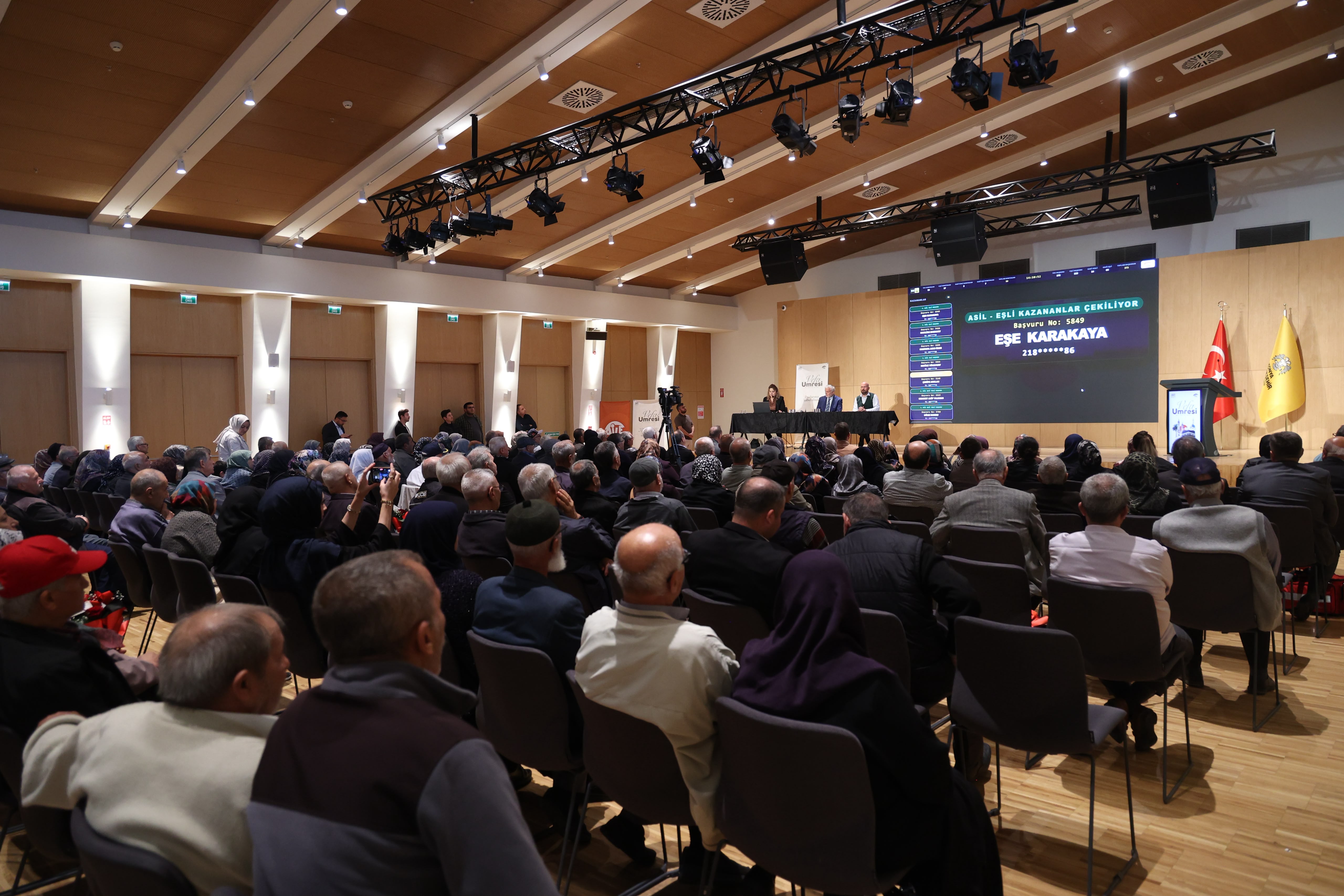 KONYA BÜYÜKŞEHİR’İN VEFA UMRESİ’NDE DÖRDÜNCÜ KAFİLE KURA HEYECANI YAŞADI
