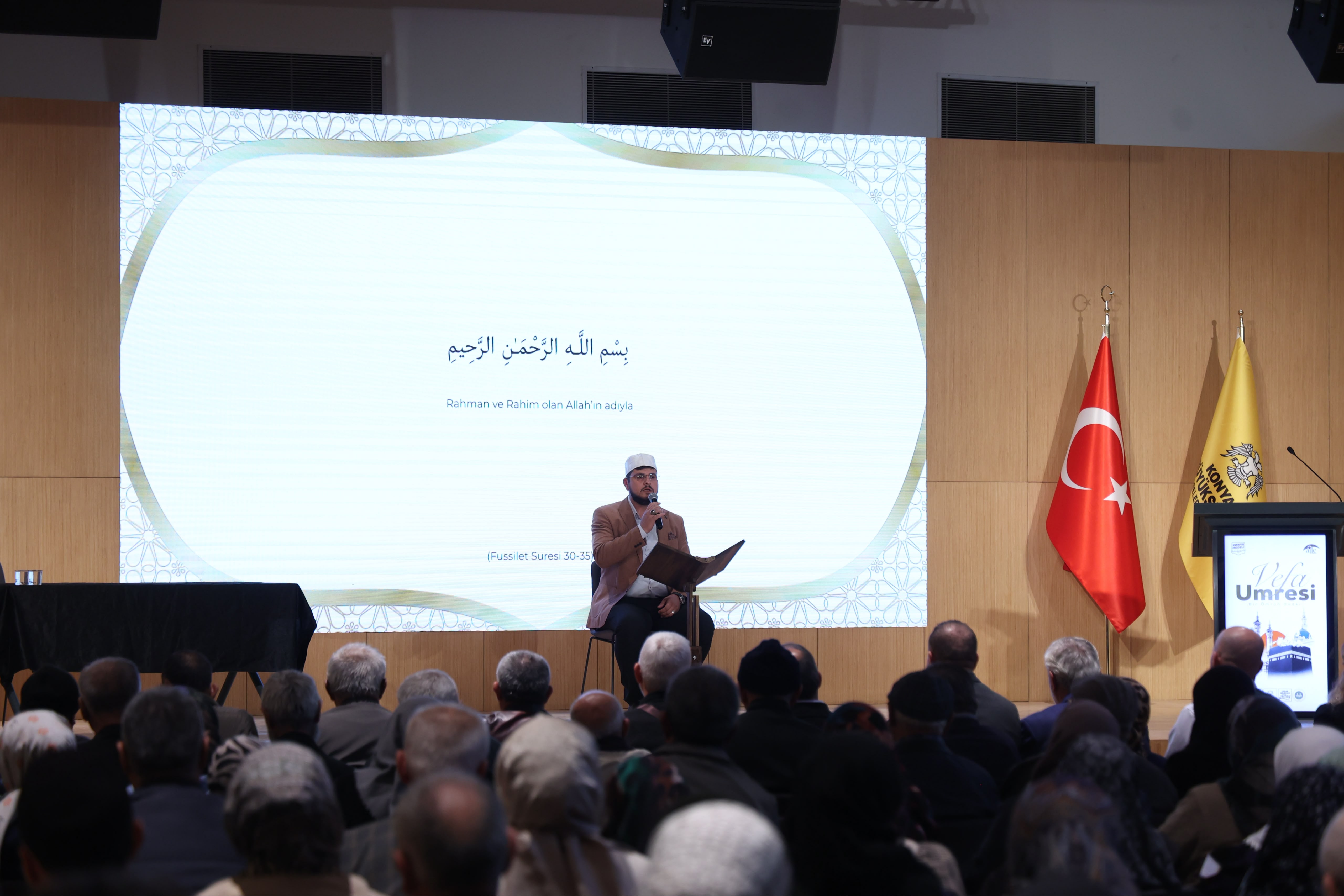 KONYA BÜYÜKŞEHİR’İN VEFA UMRESİ’NDE DÖRDÜNCÜ KAFİLE KURA HEYECANI YAŞADI
