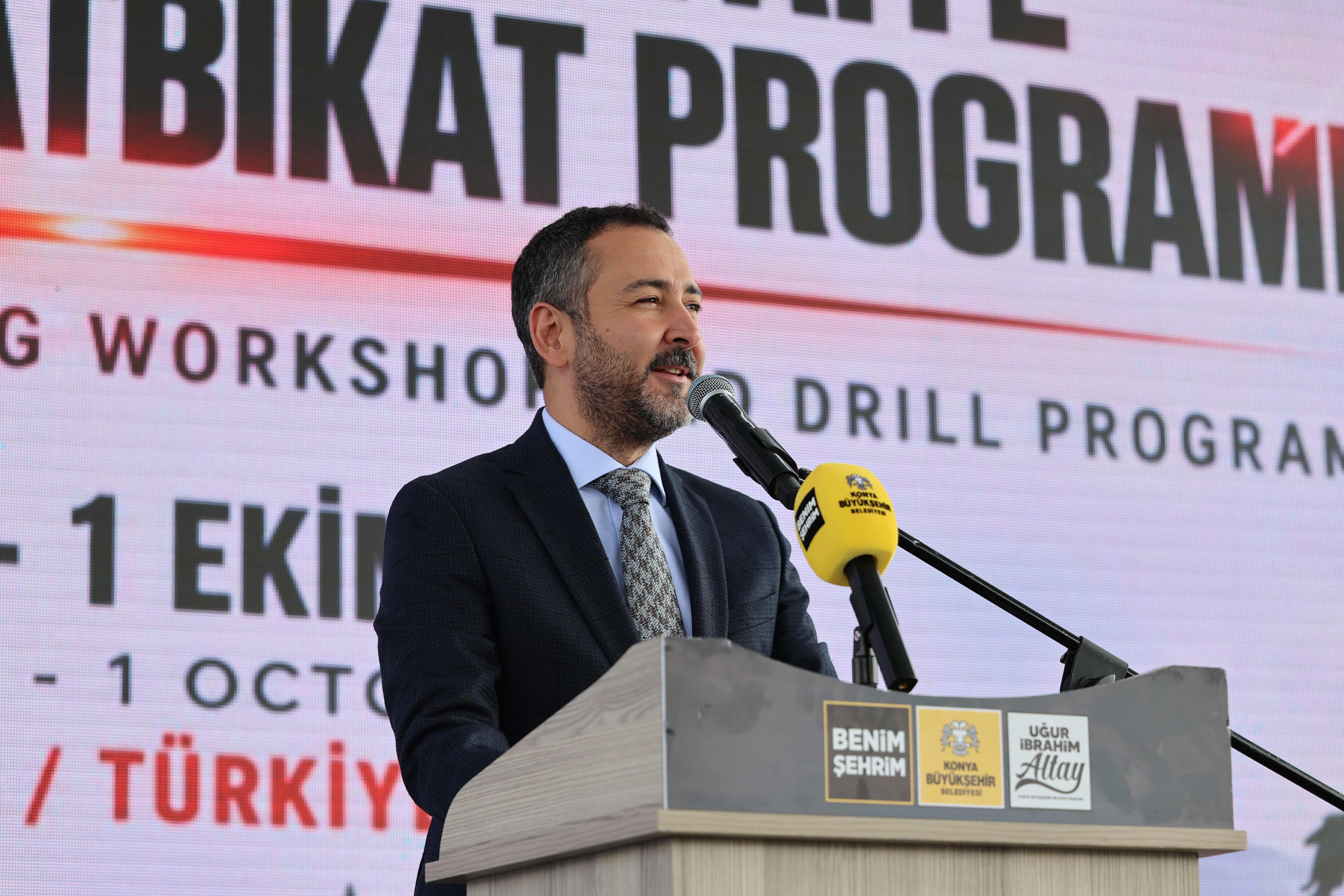 KONYA BÜYÜKŞEHİR - TİKA İŞ BİRLİĞİYLE TÜRKİYE’DE İLK KEZ 14 ÜLKENİN KATILIMIYLA ULUSLARARASI İTFAİYE ÇALIŞTAYI VE TATBİKAT GERÇEKLEŞTİRİLDİ
