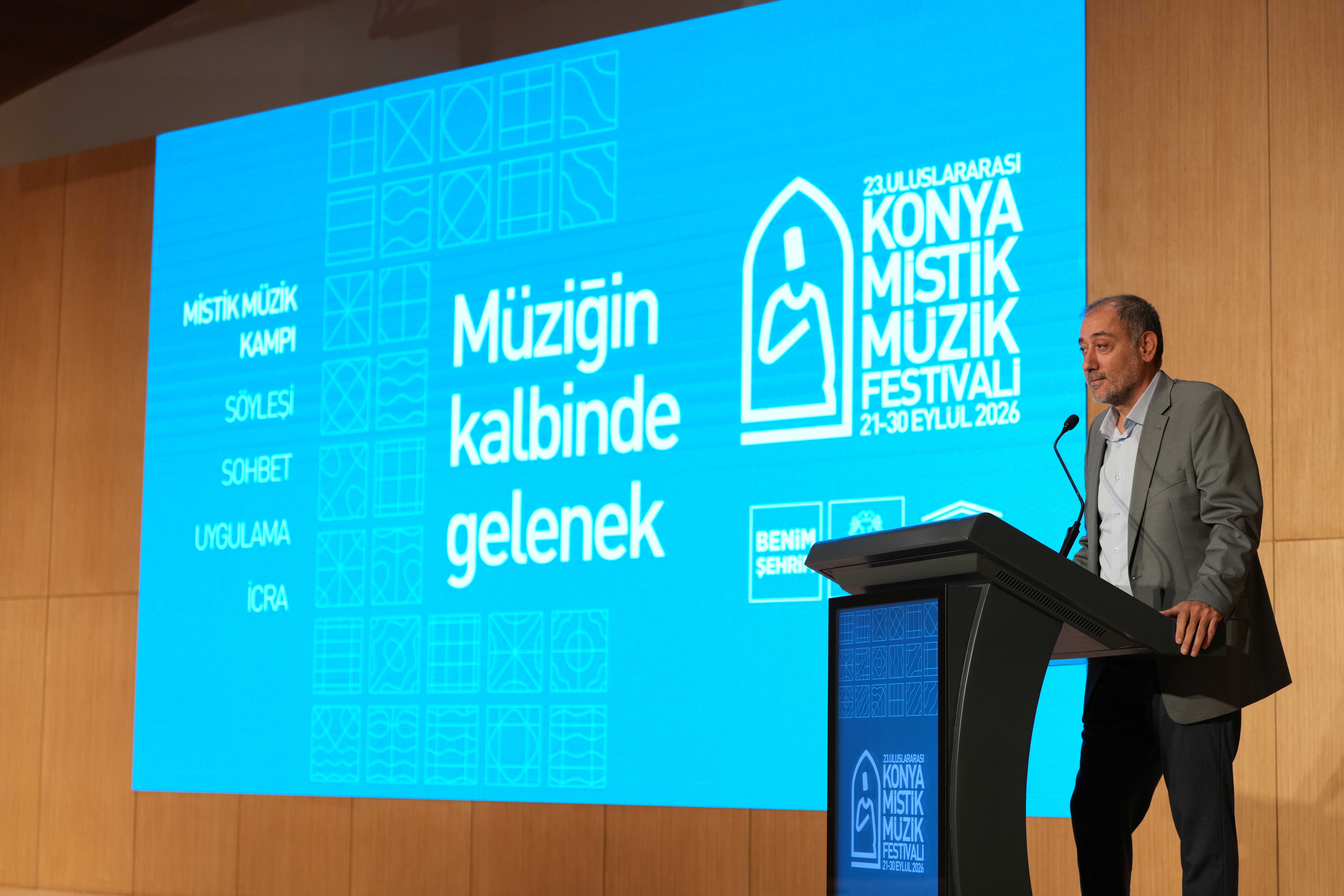 BAŞKAN ALTAY, 23. KONYA MİSTİK MÜZİK FESTİVALİ’NE KATILAN VE KATKI SUNAN HERKESE TEŞEKKÜR ETTİ