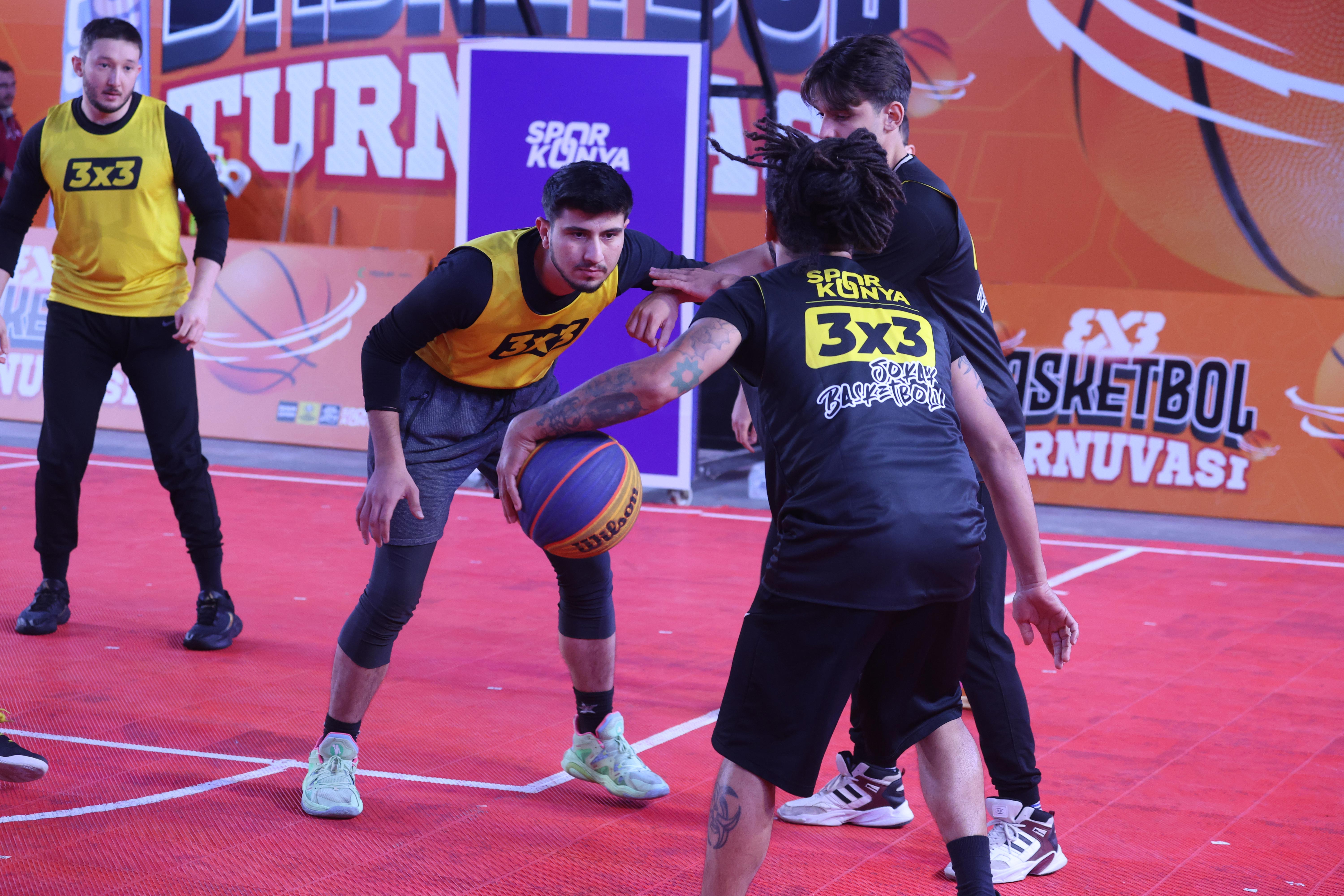 KONYA’DA 3X3 BASKETBOL TURNUVASI HEYECANI