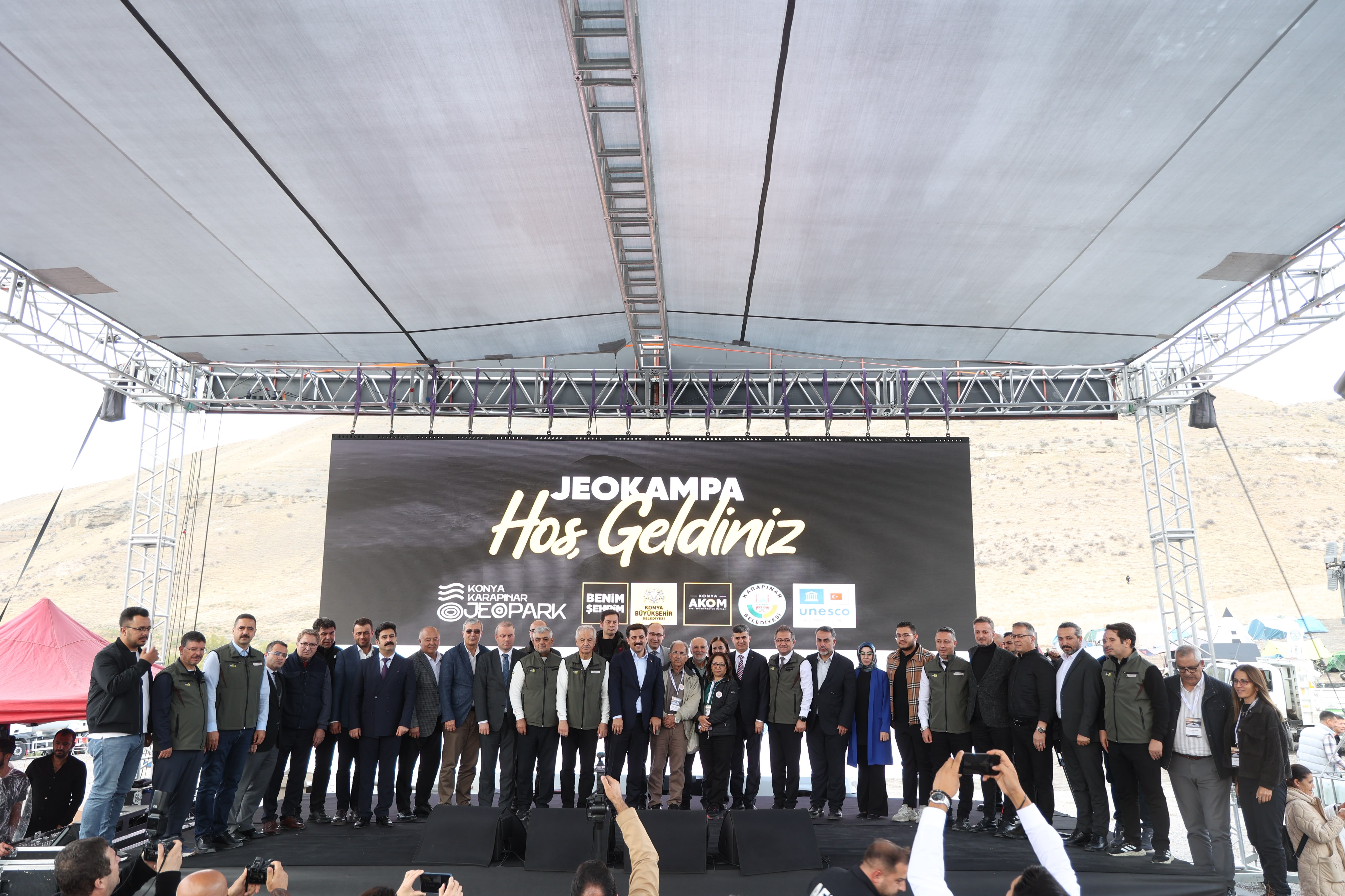 KONYA KARAPINAR JEOPARKI’NDA İLK KEZ JEOKAMP HEYECANI YAŞANDI
