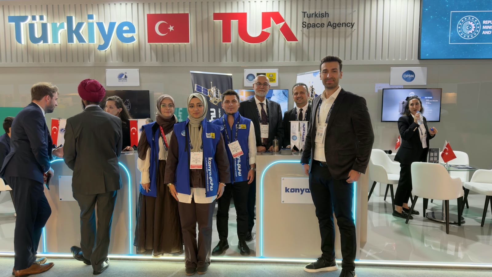 KONYA BÜYÜKŞEHİR’İN KÜP UYDU PROJESİ 77. ULUSLARARASI UZAY KONGRESİ’NDE DÜNYAYA TANITILIYOR
