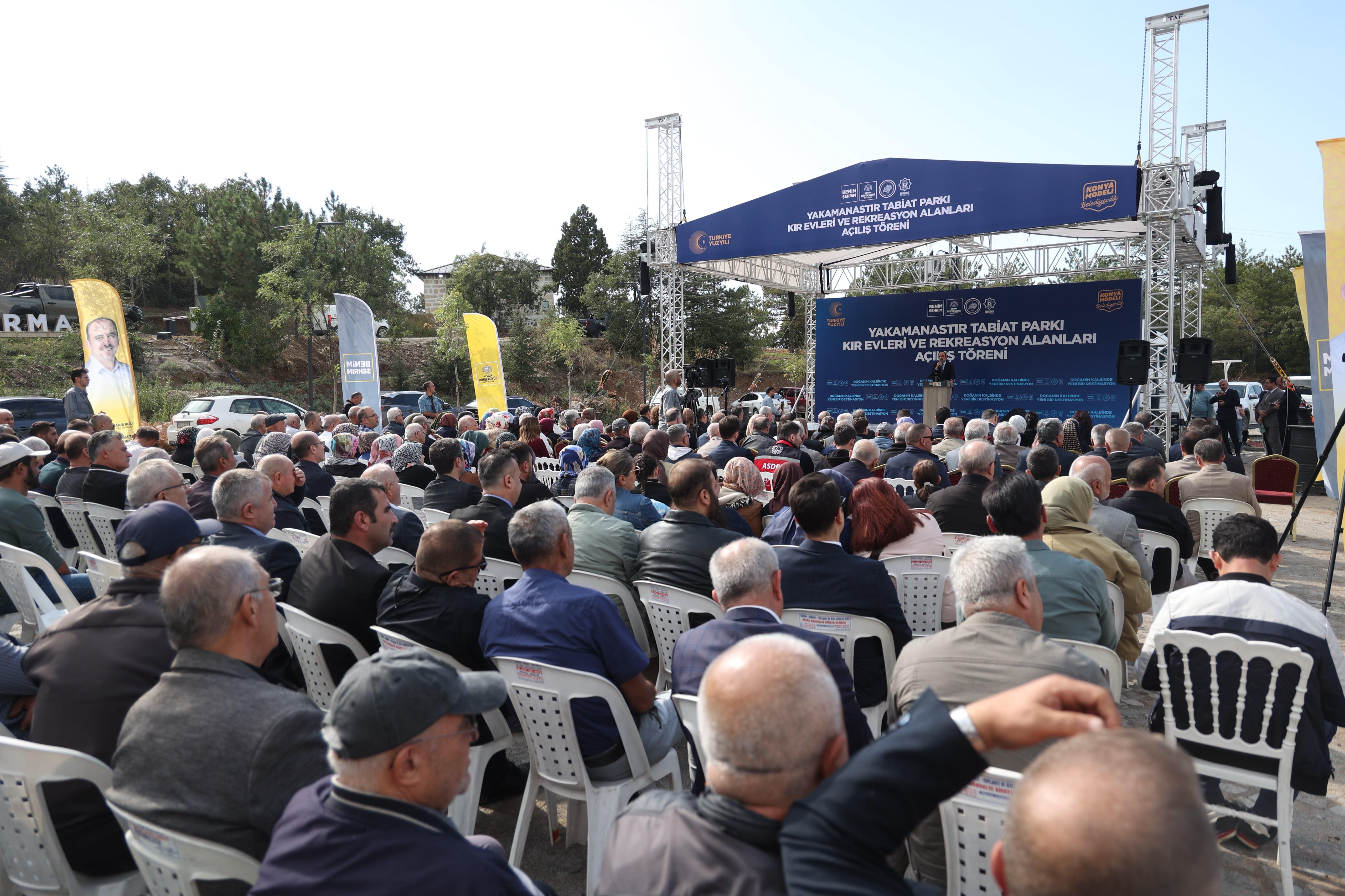 BEYŞEHİR HÜKÜMET KONAĞI’NIN TEMELİ ATILDI, YAKAMANASTIR KIR EVLERİ VE REKREASYON ALANLARININ AÇILIŞI YAPILDI