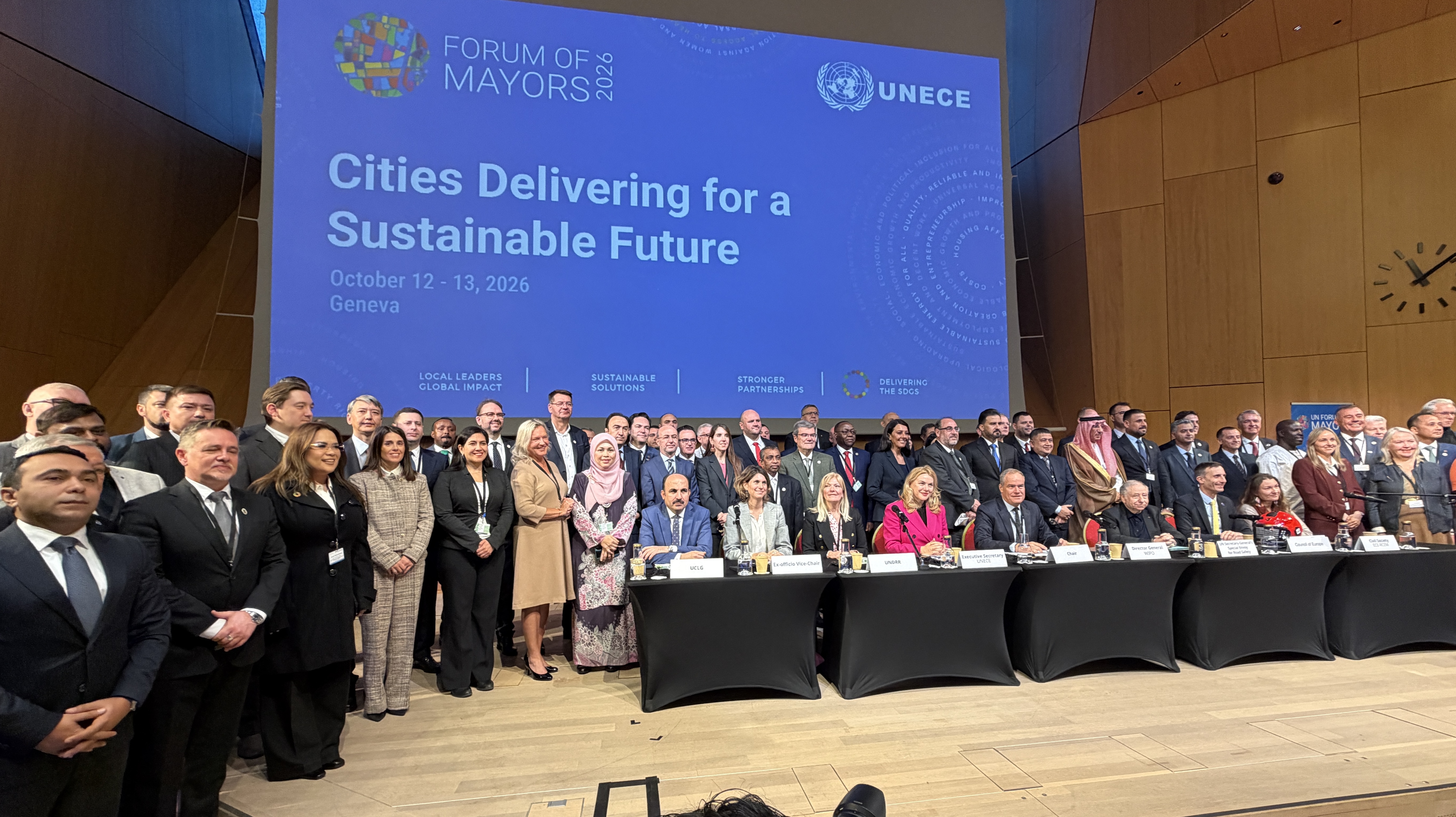 UCLG BAŞKANI VE COP31 ŞEHİRLER VE YEREL YÖNETİMLER ÖZEL ELÇİSİ BAŞKAN ALTAY, “6. BİRLEŞMİŞ MİLLETLER BELEDİYE BAŞKANLARI FORUMU”NA KATILDI