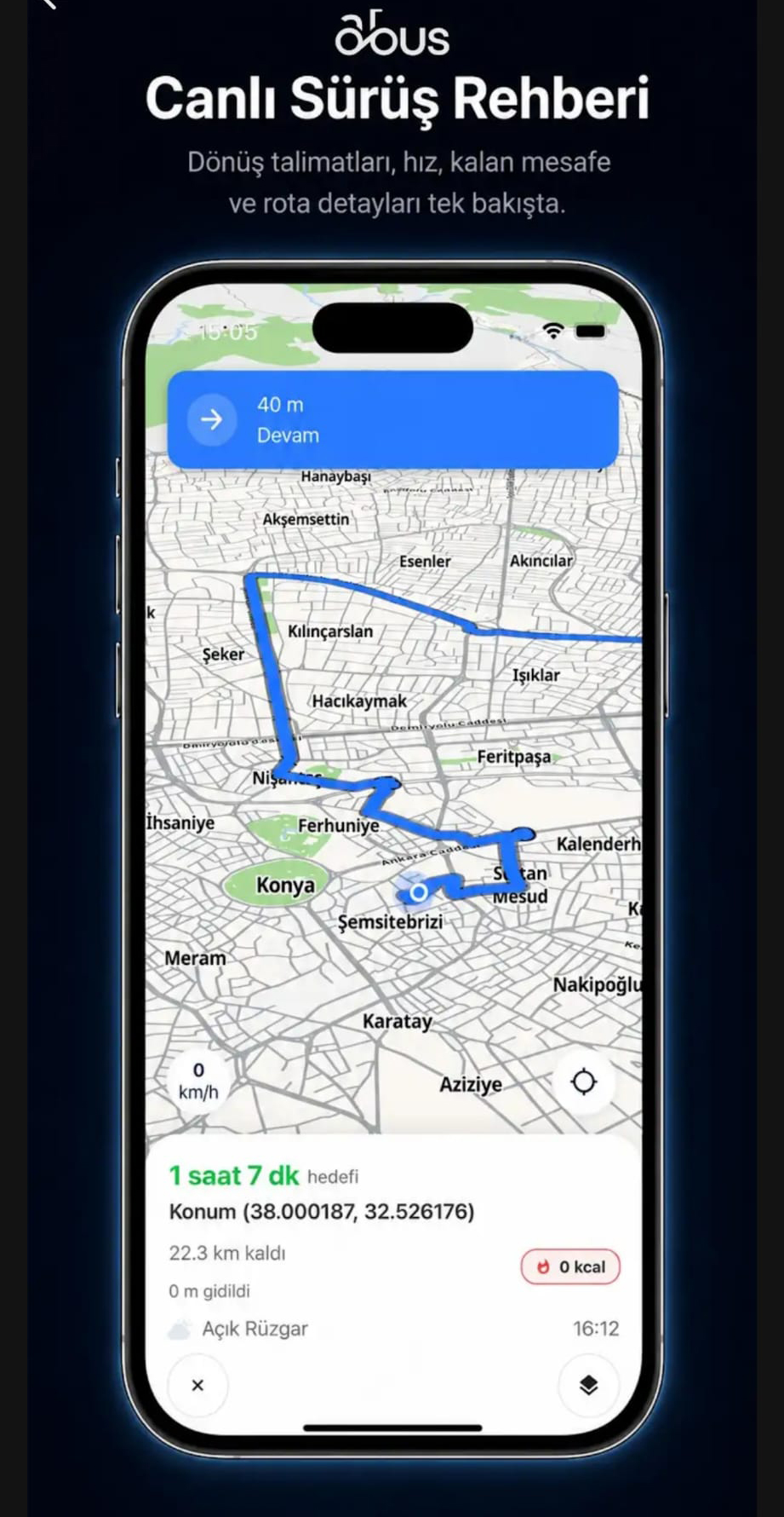 KONYA BÜYÜKŞEHİR’İN AKILLI BİSİKLET ULAŞIM SİSTEMİ “ABUS” ARTIK MOBİLDE