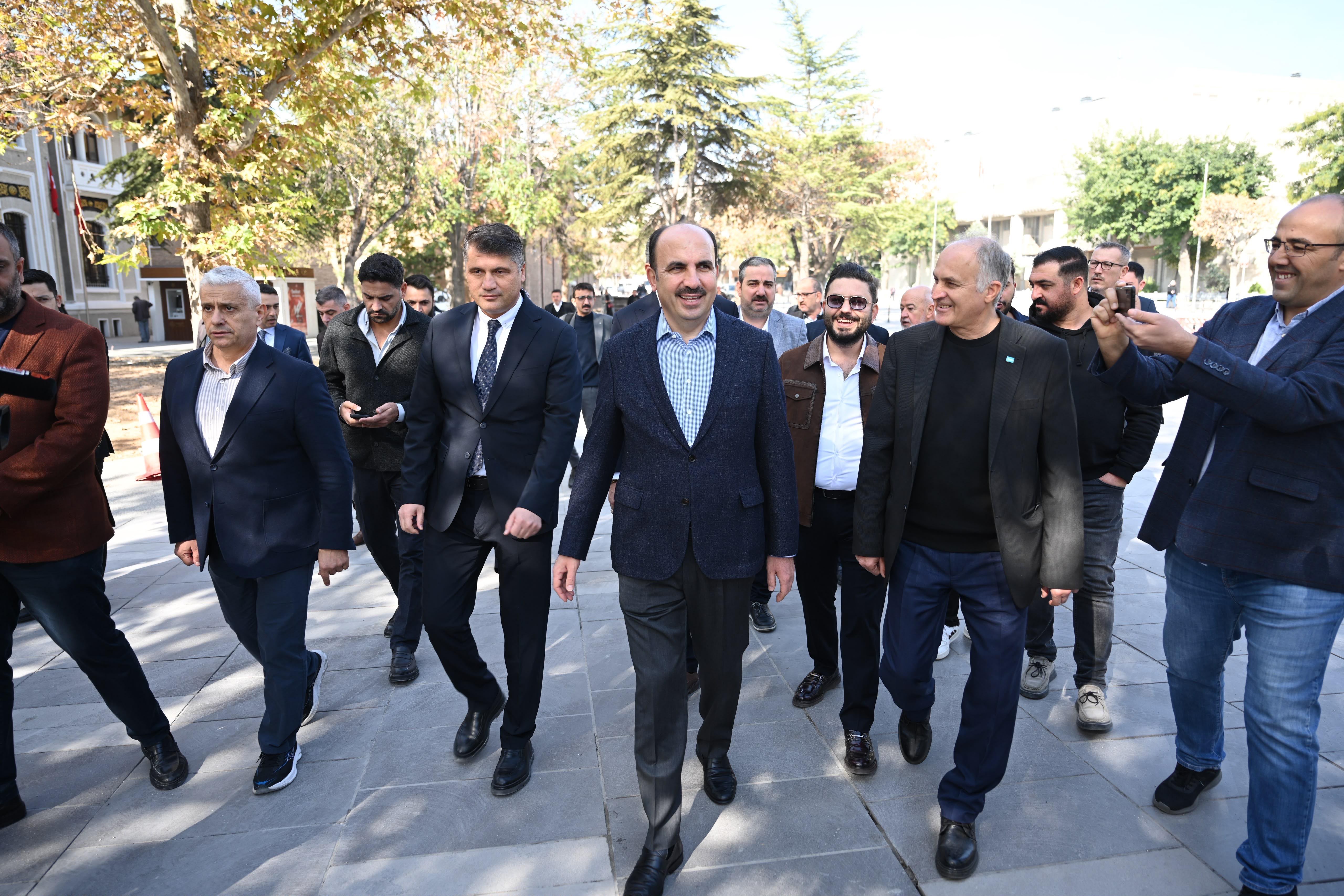 BAŞKAN ALTAY: “HER ŞEY KONYA'YA GELENLERİN VE KONYALILARIN ÇOK DAHA GÜZEL BİR ŞEHİRDE VAKİT GEÇİREBİLMESİ İÇİN”