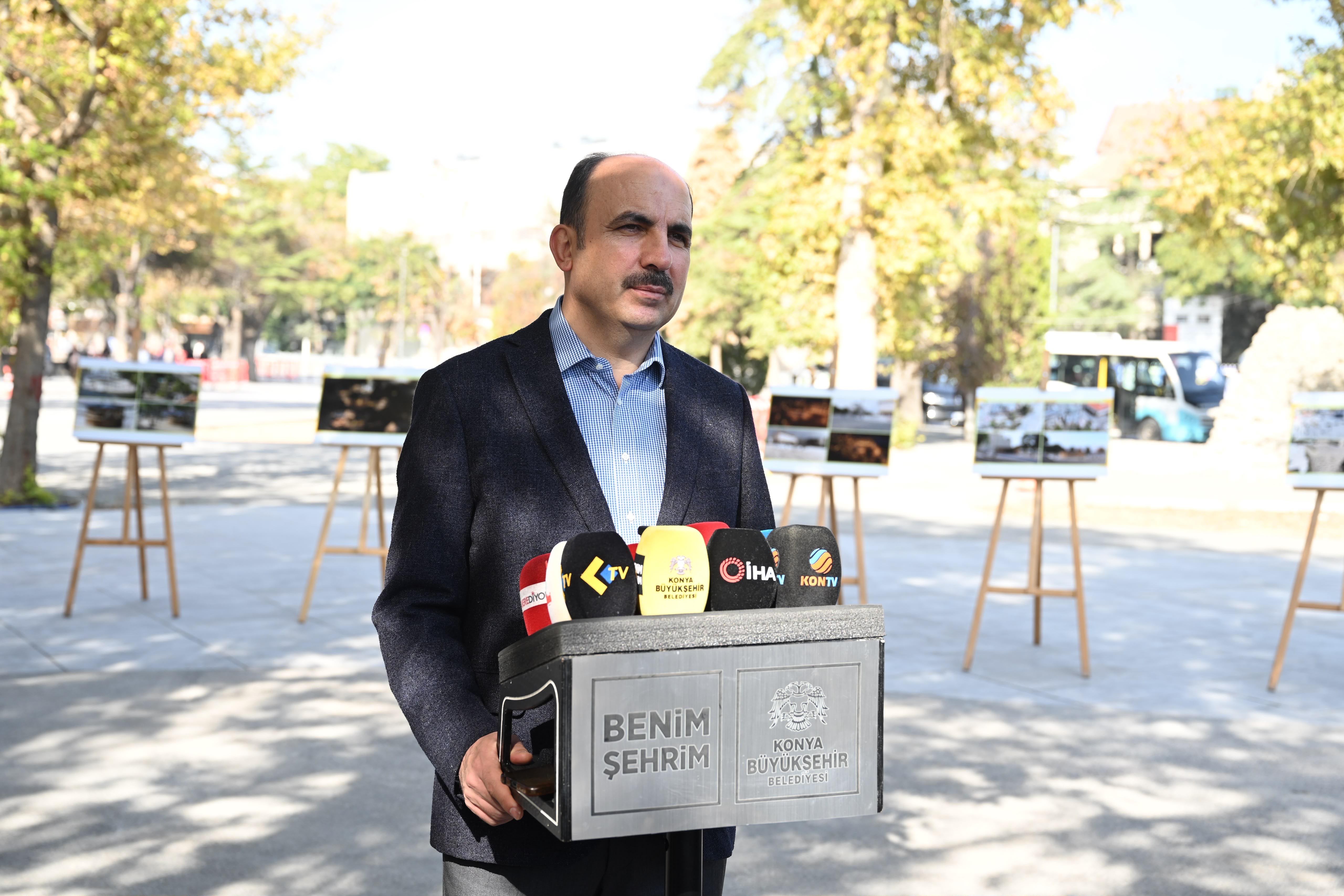 BAŞKAN ALTAY: “HER ŞEY KONYA'YA GELENLERİN VE KONYALILARIN ÇOK DAHA GÜZEL BİR ŞEHİRDE VAKİT GEÇİREBİLMESİ İÇİN”