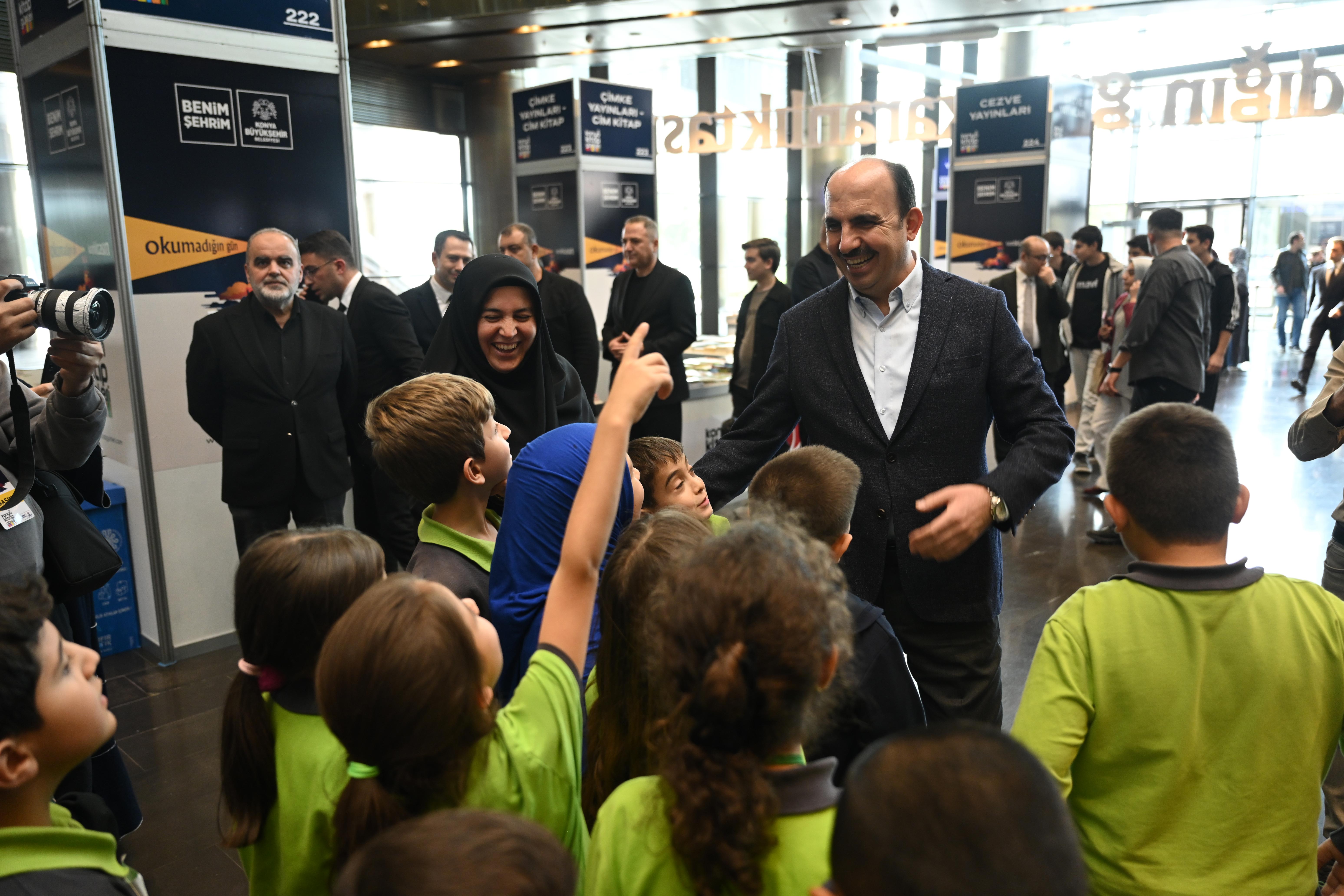 BAŞKAN ALTAY: “TÜM AİLELERİ ÇOCUKLARI İLE BİRLİKTE KONYA KİTAP GÜNLERİ'NE DAVET EDİYORUM”