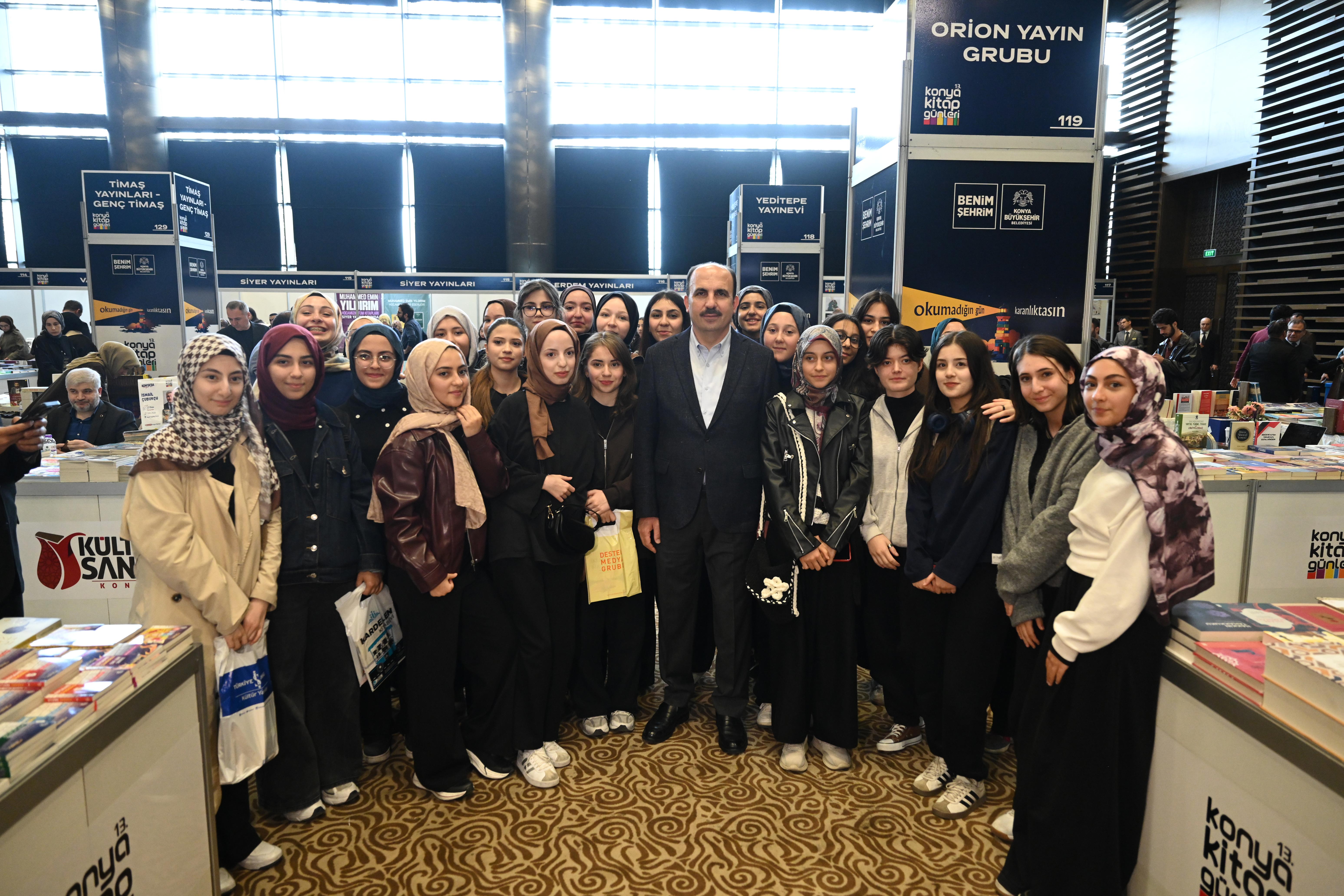 BAŞKAN ALTAY: “TÜM AİLELERİ ÇOCUKLARI İLE BİRLİKTE KONYA KİTAP GÜNLERİ'NE DAVET EDİYORUM”