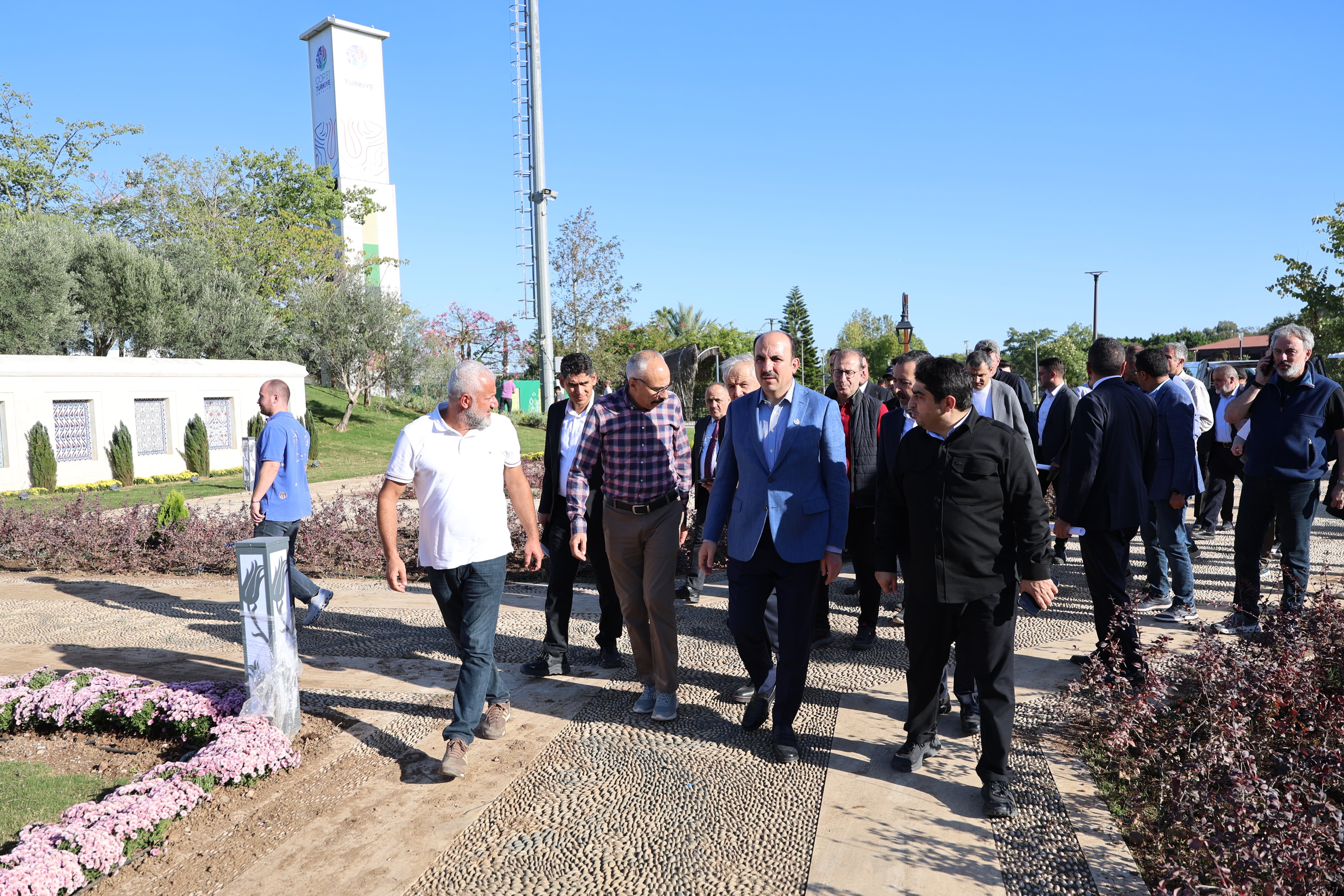 COP31 ŞEHİRLER VE YEREL YÖNETİMLER ELÇİSİ BAŞKAN ALTAY, COP31 KAPSAMINDA ANTALYA’DAKİ HAZIRLIK ÇALIŞMALARINI YERİNDE İNCELEDİ