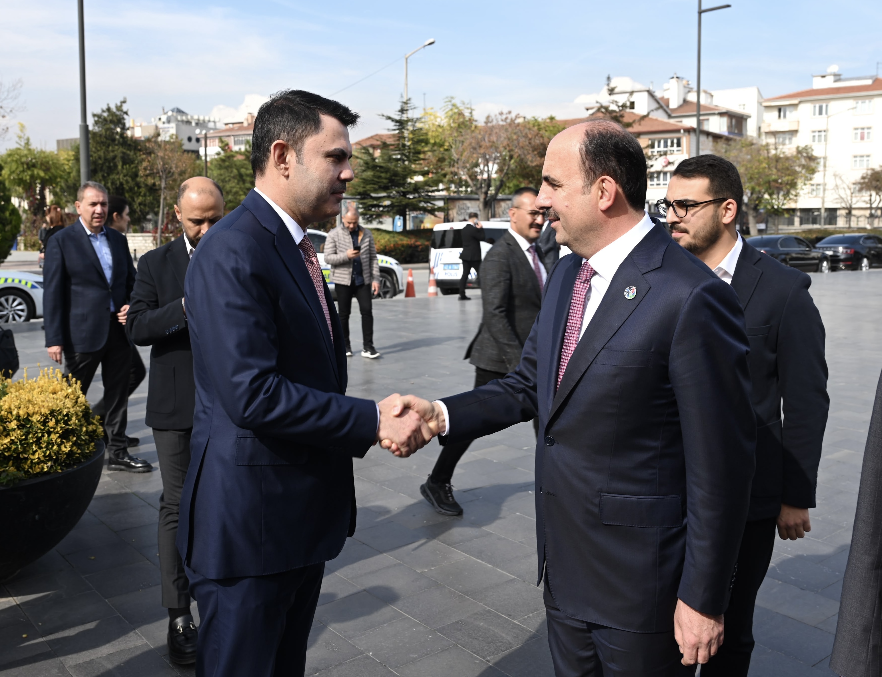 BAKAN KURUM BAŞKAN ALTAY’I ZİYARET ETTİ