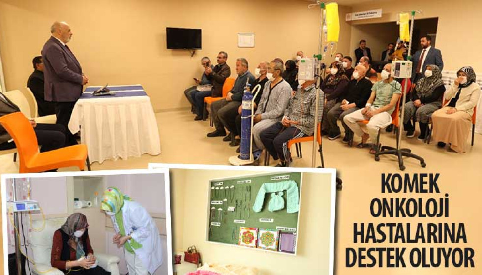 KOMEK Onkoloji Hastalarına Destek Oluyor