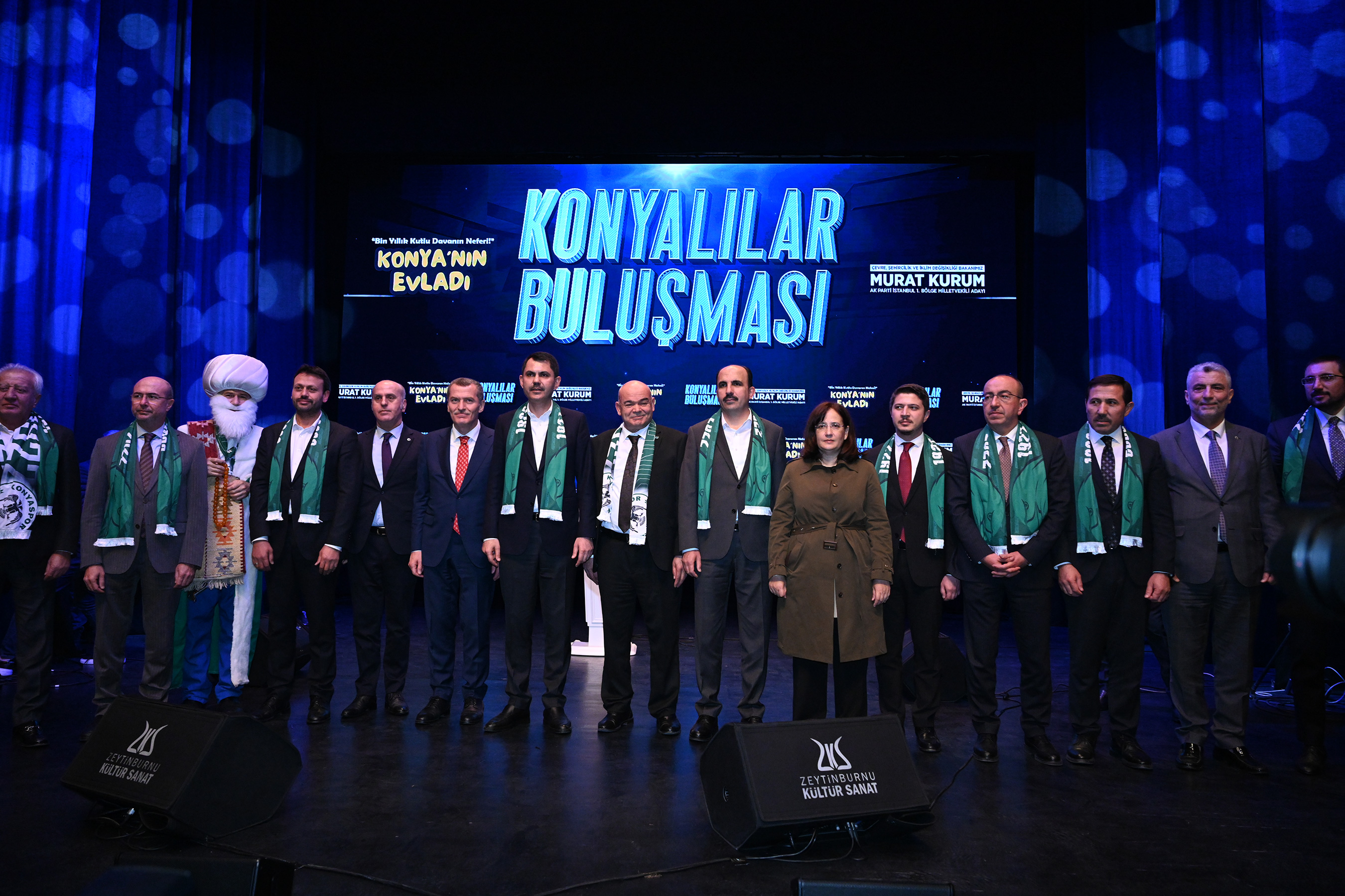 Bakan Kurum İstanbul’da Konyalılarla Buluştu