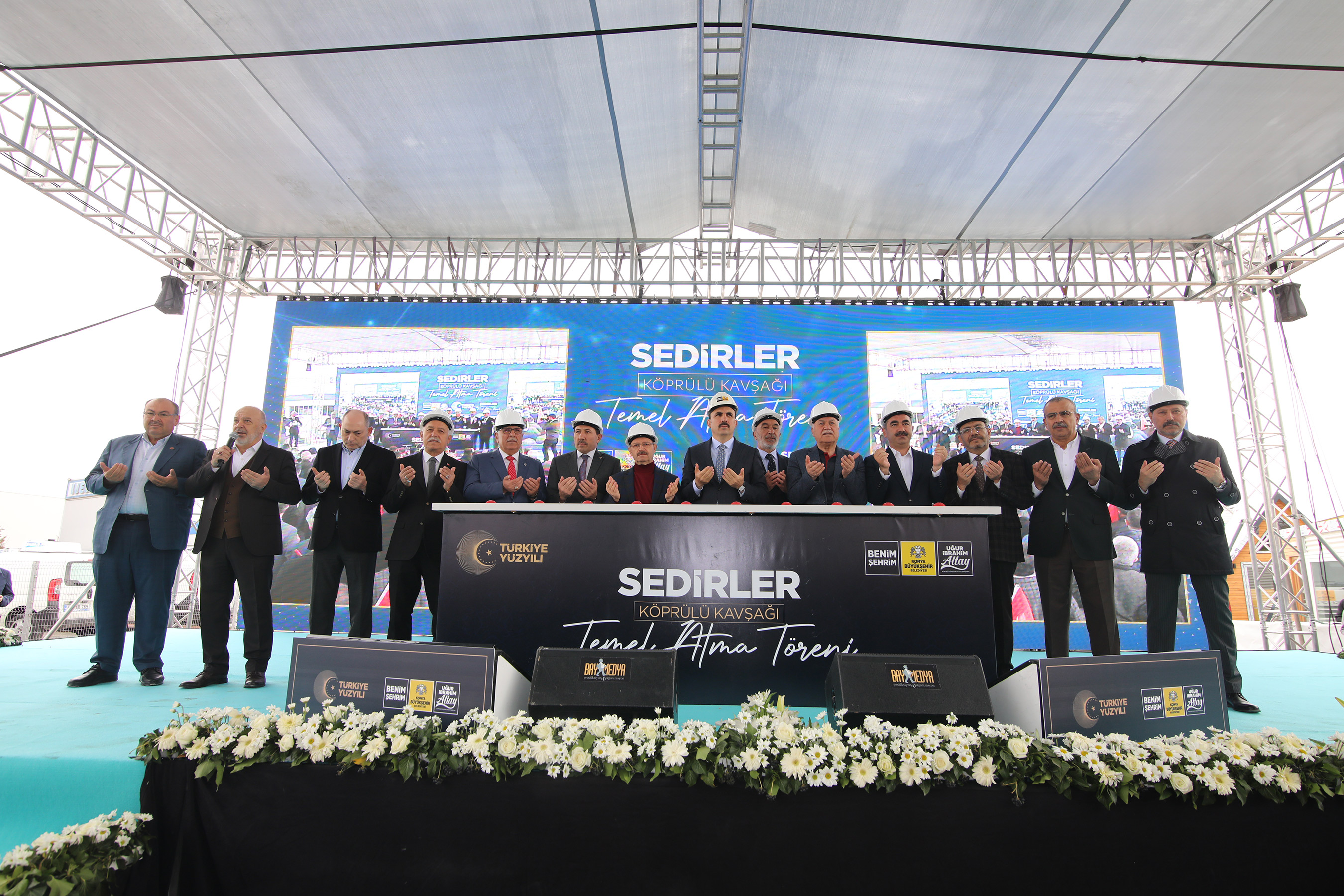 Sedirler Köprülü Kavşağı’nın Temeli Atıldı