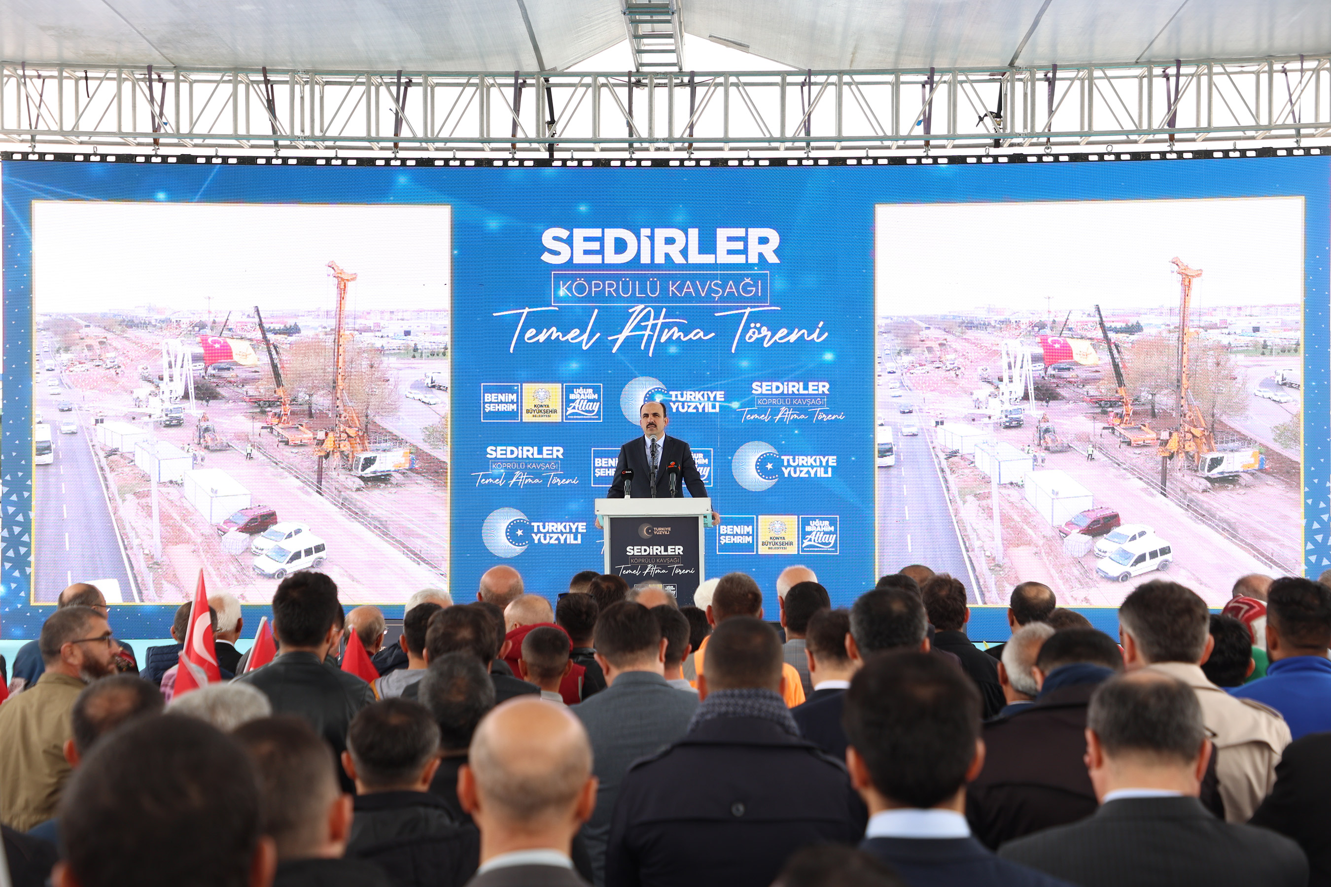 Sedirler Köprülü Kavşağı’nın Temeli Atıldı