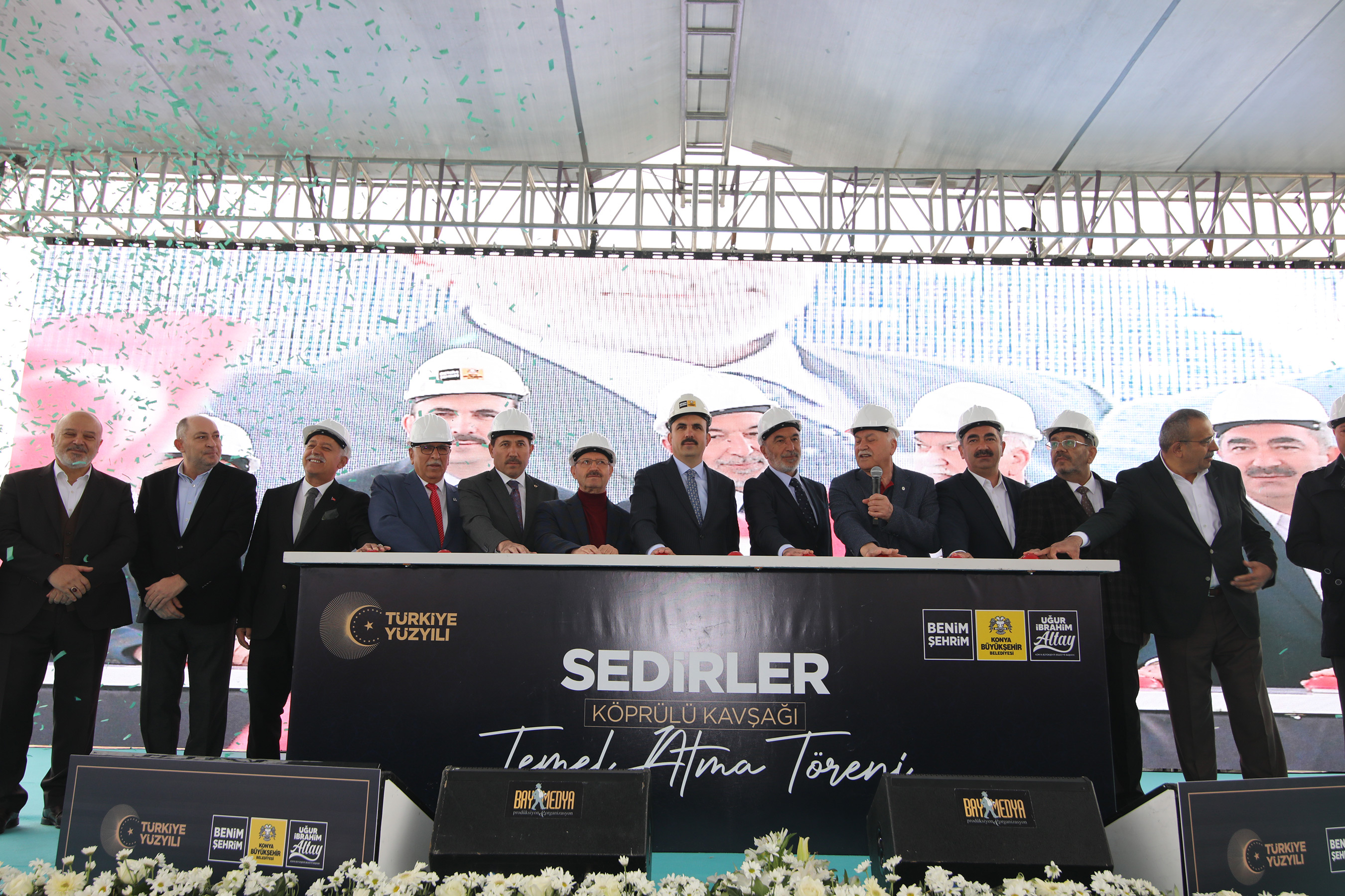 Sedirler Köprülü Kavşağı’nın Temeli Atıldı