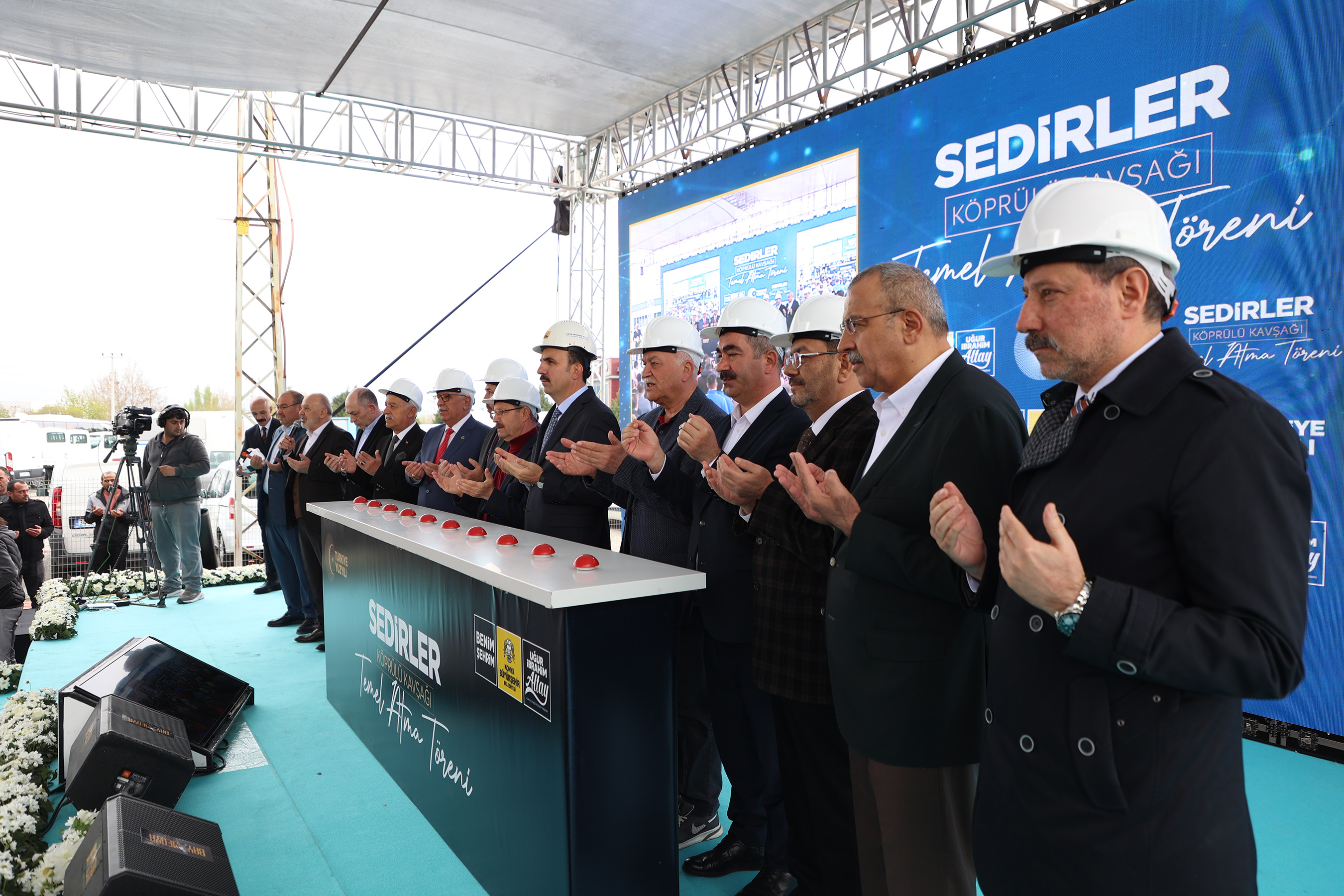 Sedirler Köprülü Kavşağı’nın Temeli Atıldı