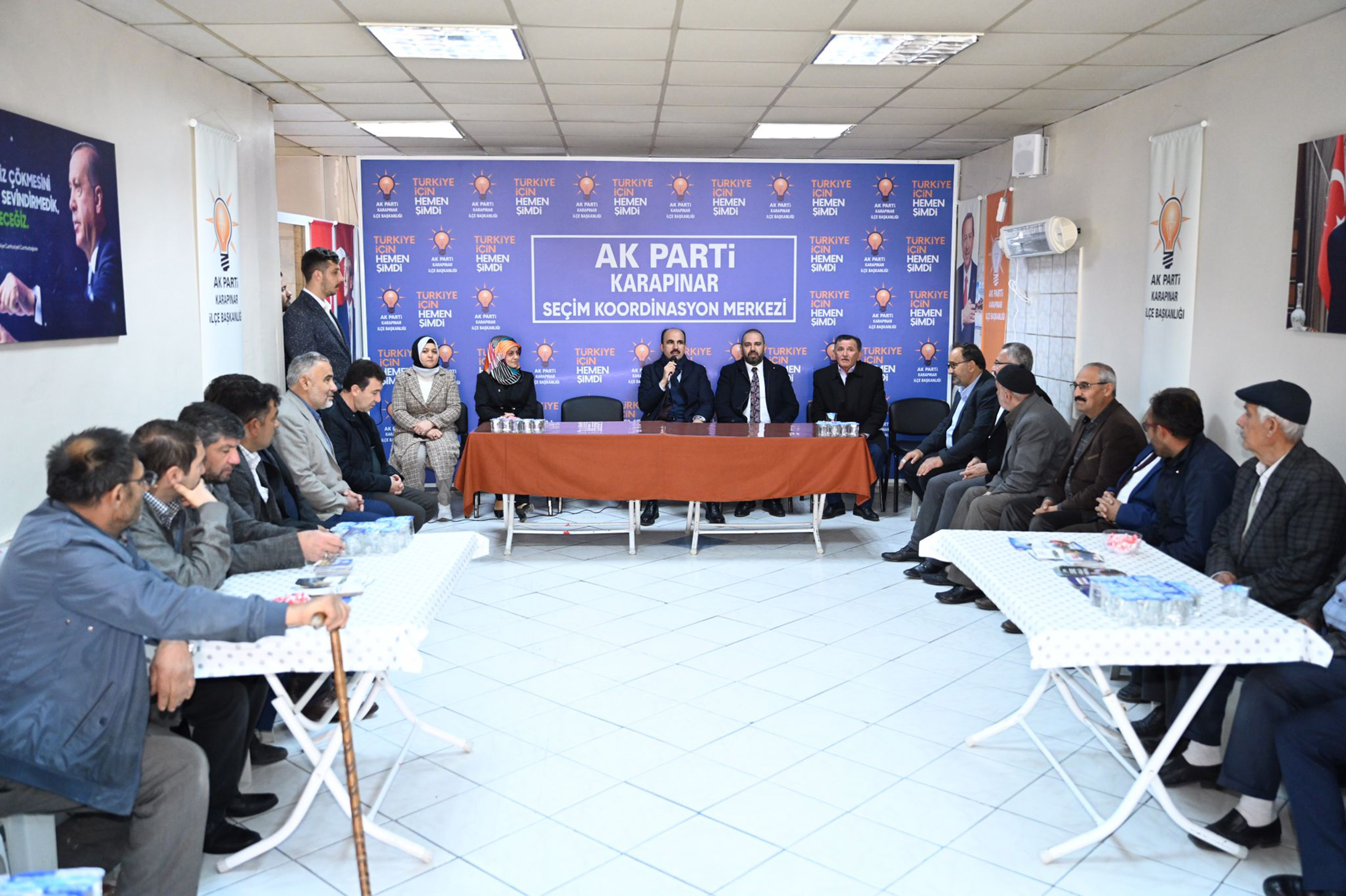 Başkan Altay Karapınar Ticaret Merkezi, Katlı Otoparkı ve Kitap Kafe’yi Açtı