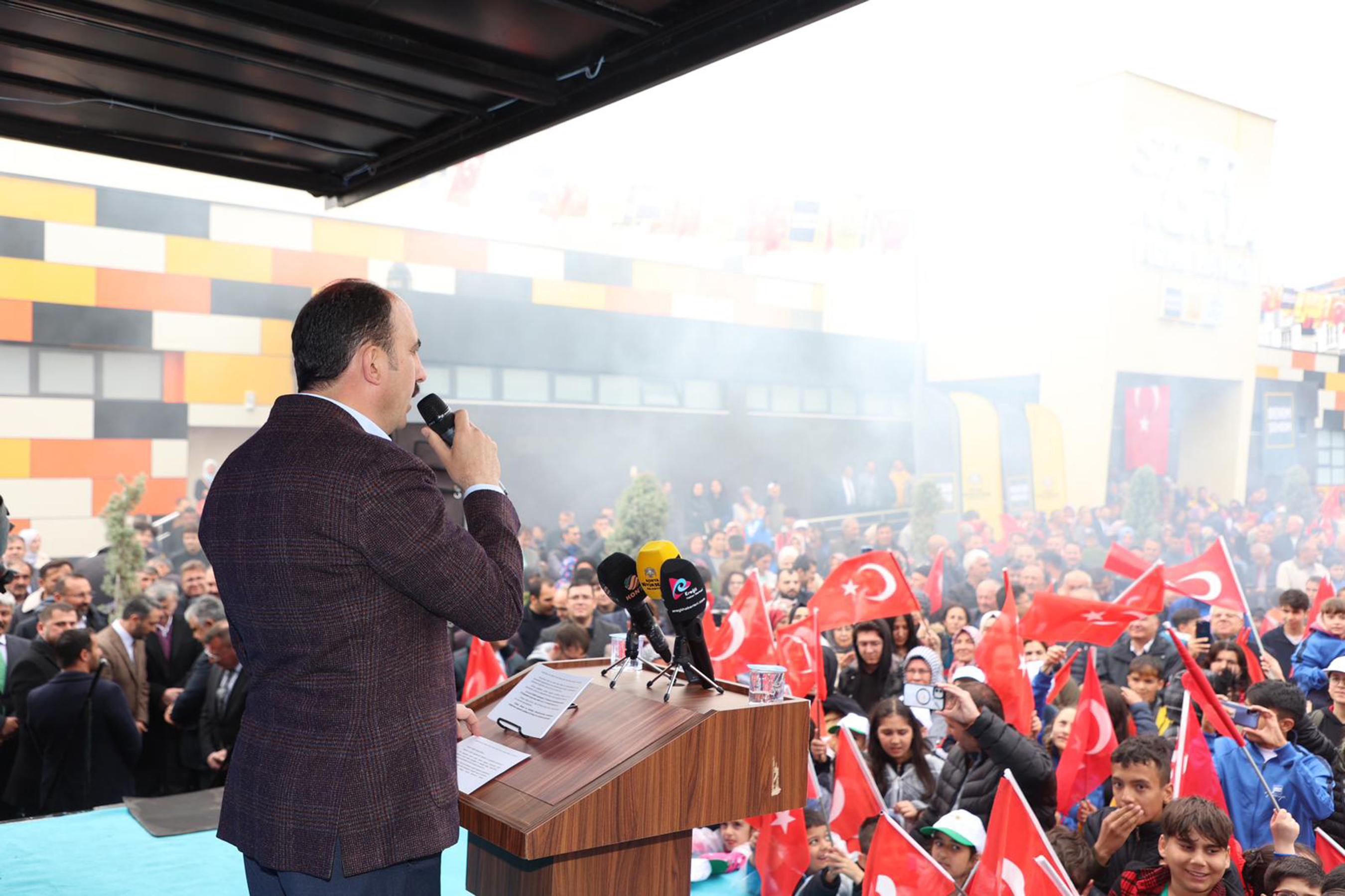 Başkan Altay Bir Günde 6 İlçede 8 Yatırımın Açılışını ve Temel Atma Programlarını Gerçekleştirdi