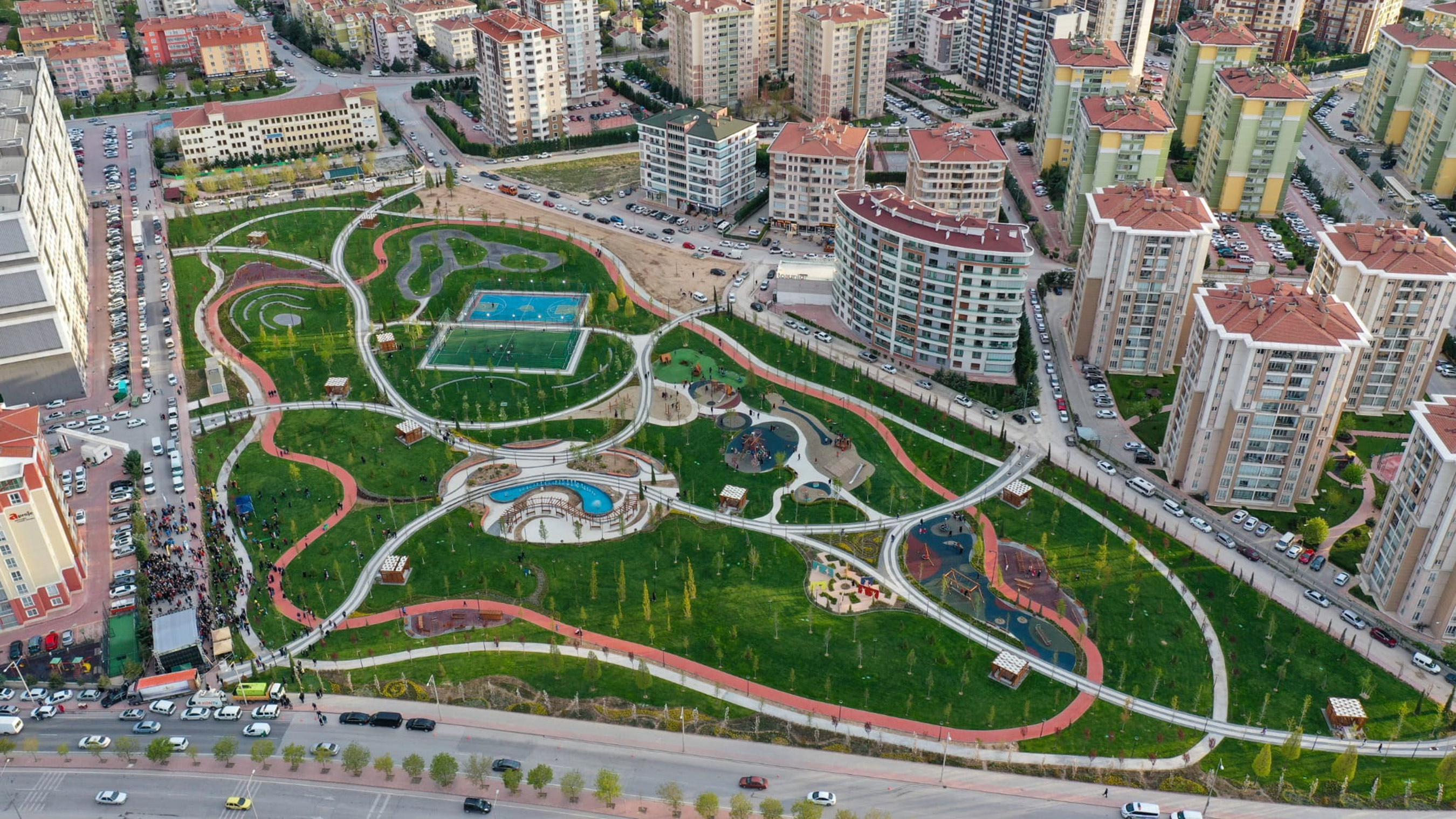 Başkan Altay Konya’nın En Güzel Parklarından Birinin Daha Açılışını Yaptı