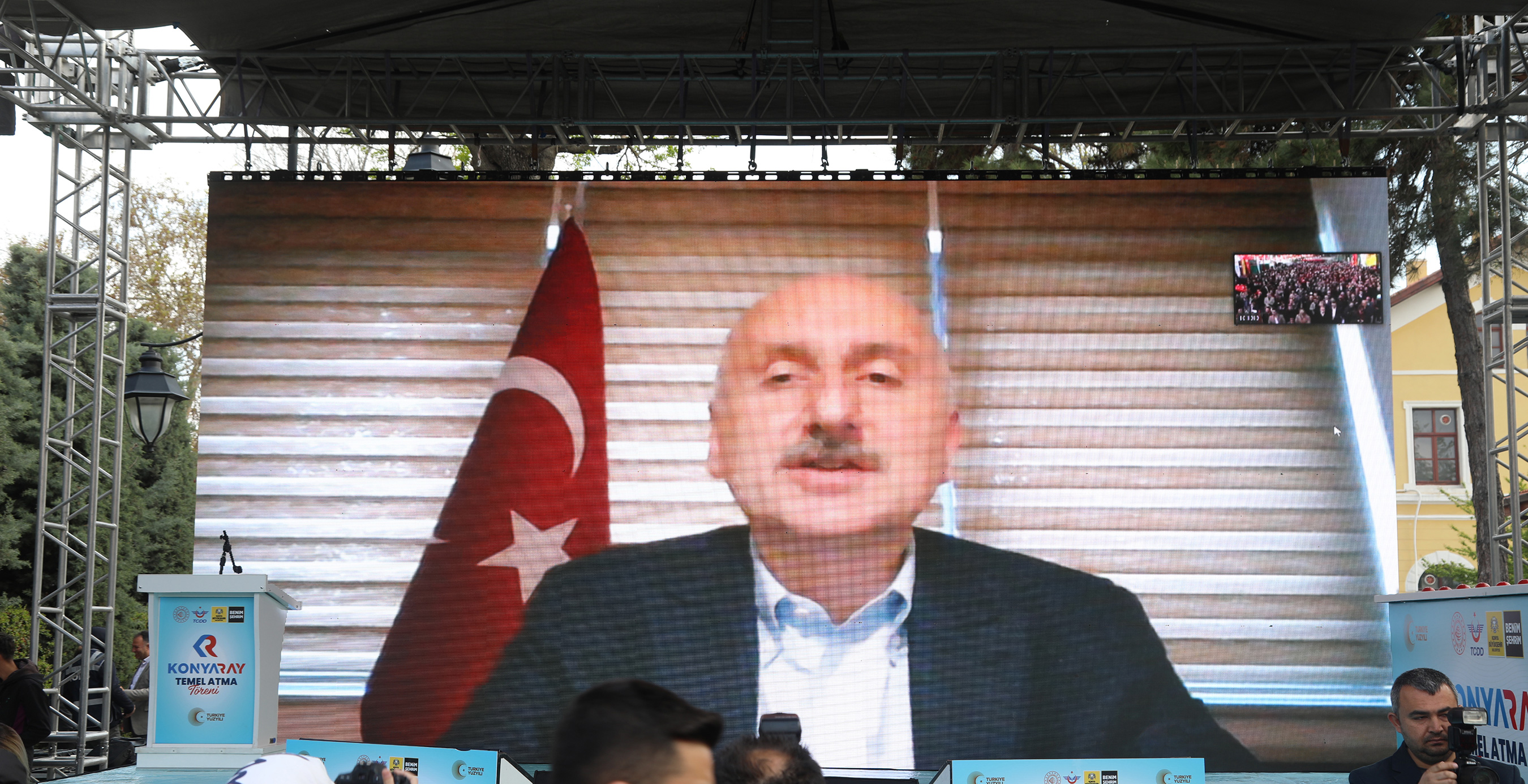 Konya Şehir İçi Ulaşımında Tarihi Gün: KONYARAY Banliyö Hattının Temeli Atıldı