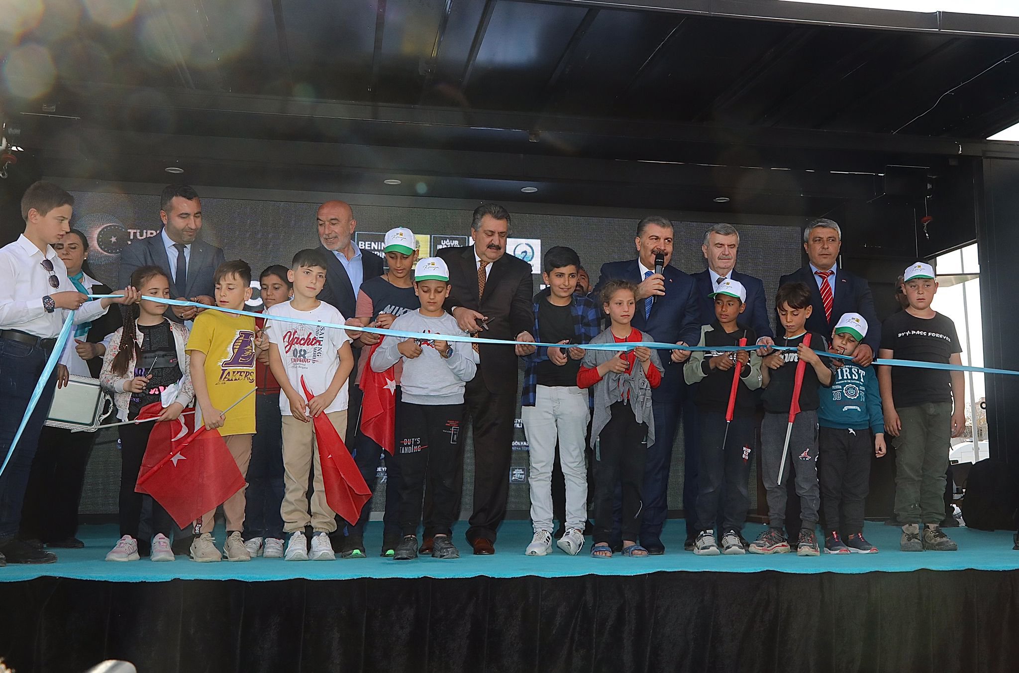 Sağlık Bakanı Koca Büyükşehir'in Cihanbeyli ve Gölyazı Atık Su Arıtma Tesislerini Açtı