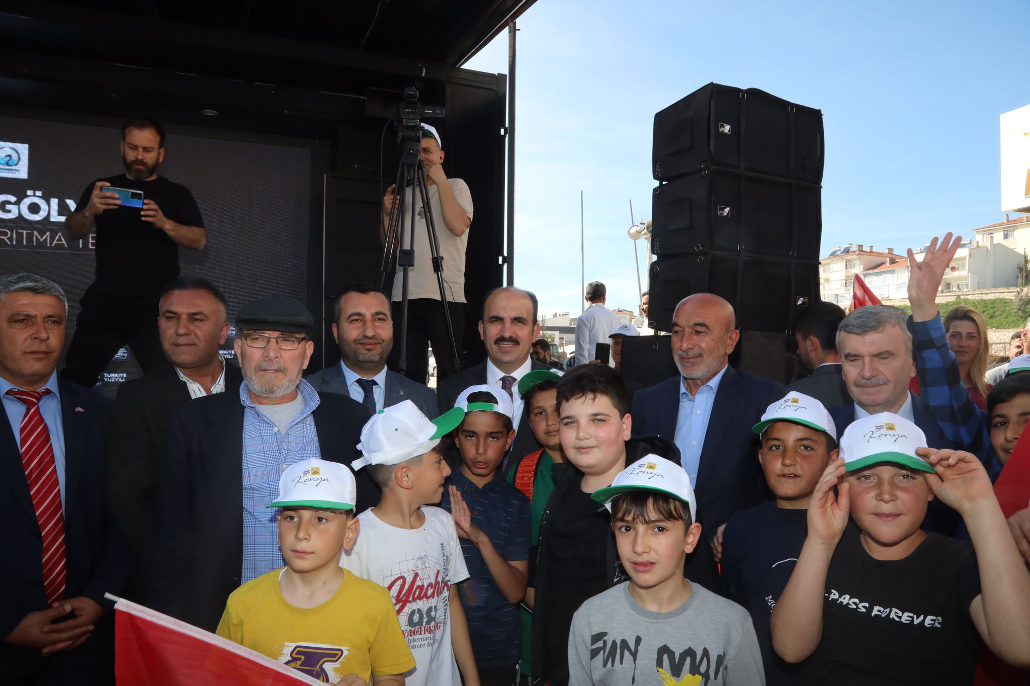 Sağlık Bakanı Koca Büyükşehir'in Cihanbeyli ve Gölyazı Atık Su Arıtma Tesislerini Açtı