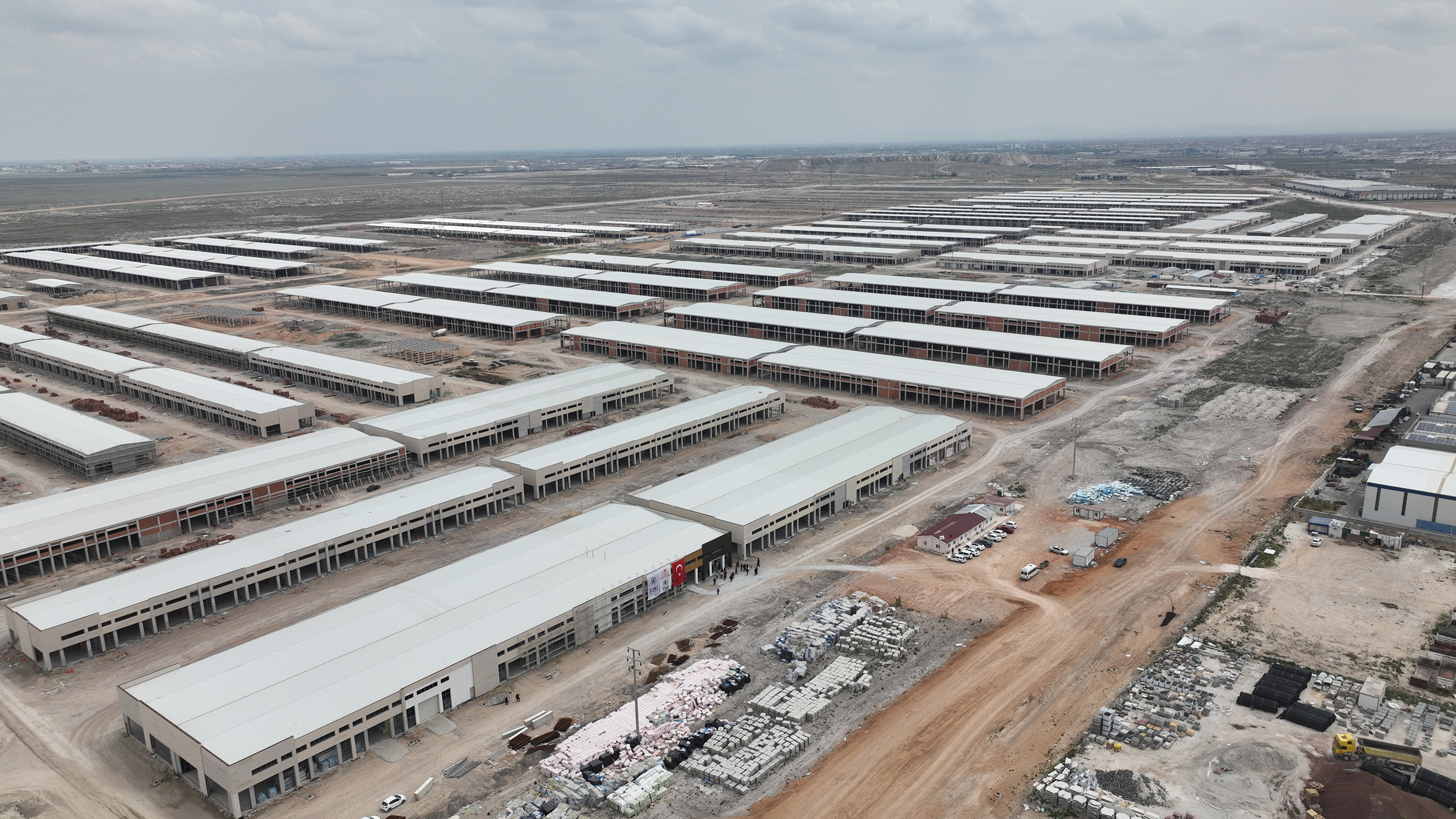 Eski Sanayi ve Karatay Sanayi Esnafı Yapımı Süren Yeni Sanayi Sitesini İnceledi