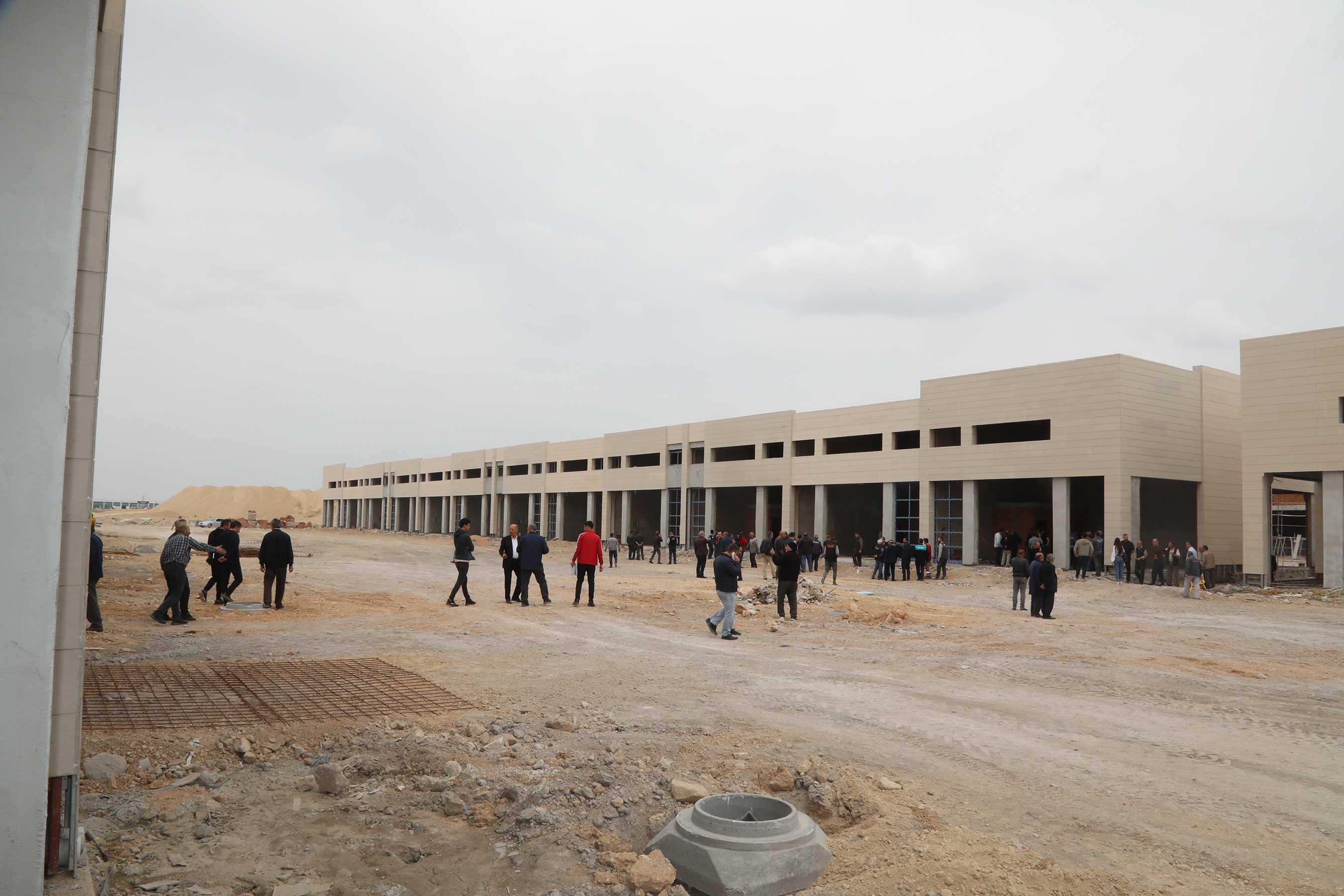 Eski Sanayi ve Karatay Sanayi Esnafı Yapımı Süren Yeni Sanayi Sitesini İnceledi