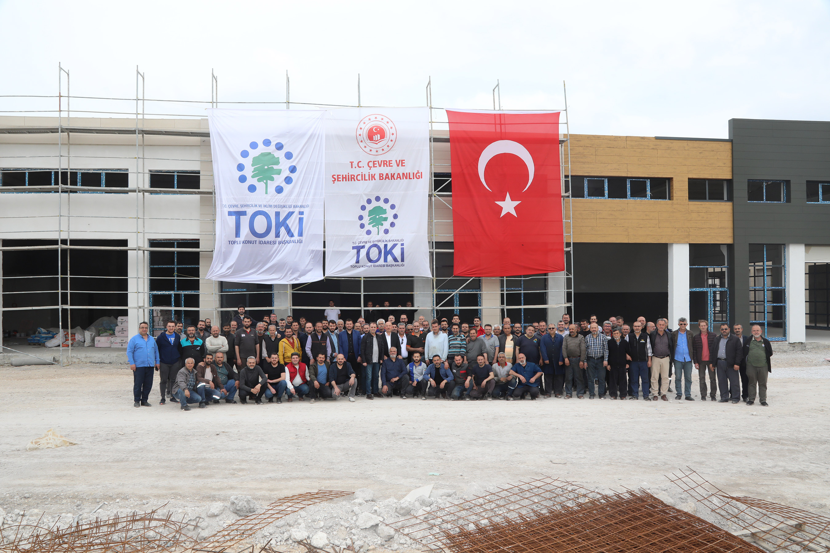 Eski Sanayi ve Karatay Sanayi Esnafı Yapımı Süren Yeni Sanayi Sitesini İnceledi