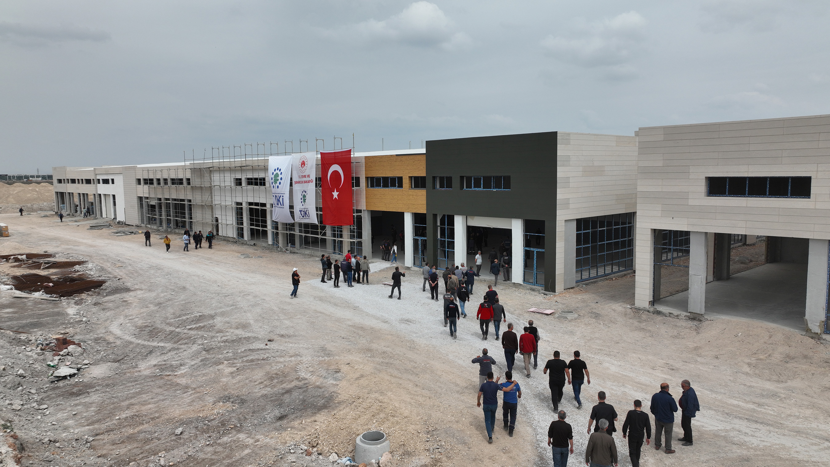 Eski Sanayi ve Karatay Sanayi Esnafı Yapımı Süren Yeni Sanayi Sitesini İnceledi