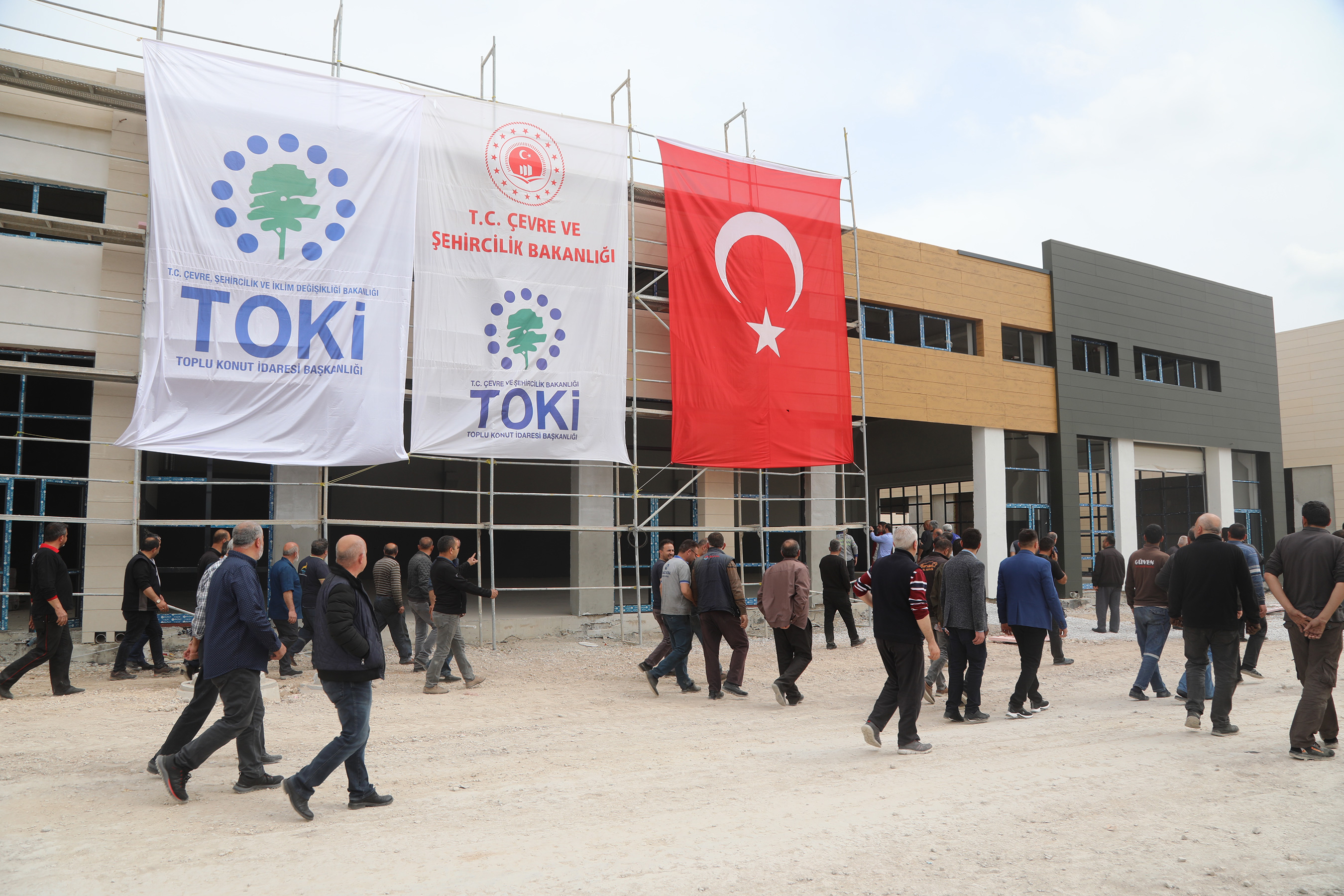 Eski Sanayi ve Karatay Sanayi Esnafı Yapımı Süren Yeni Sanayi Sitesini İnceledi